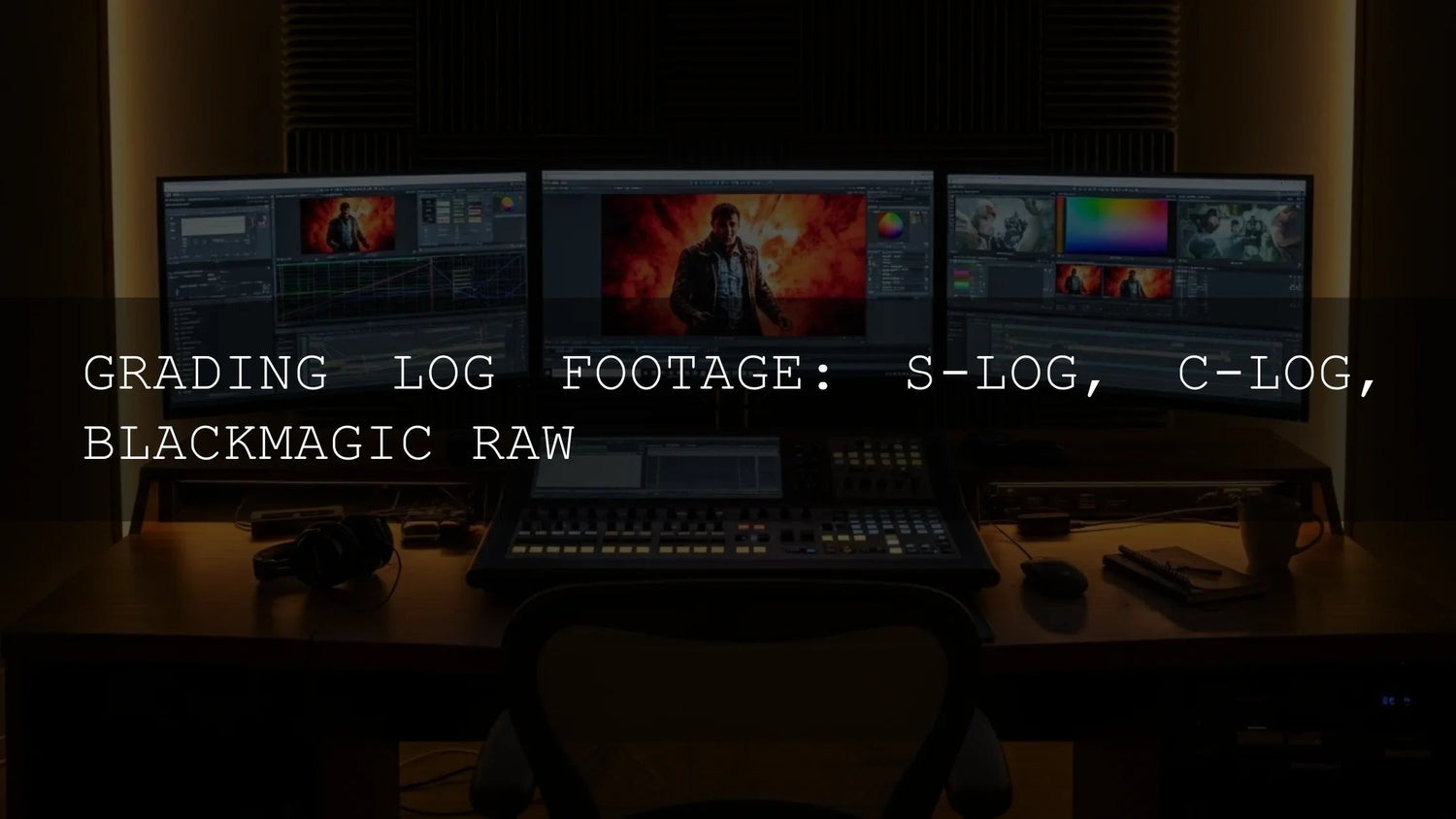 Unleash Your Inner Colorist: Deep Dive into S-Log, C-Log, and Blackmagic RAW - AAA Presets