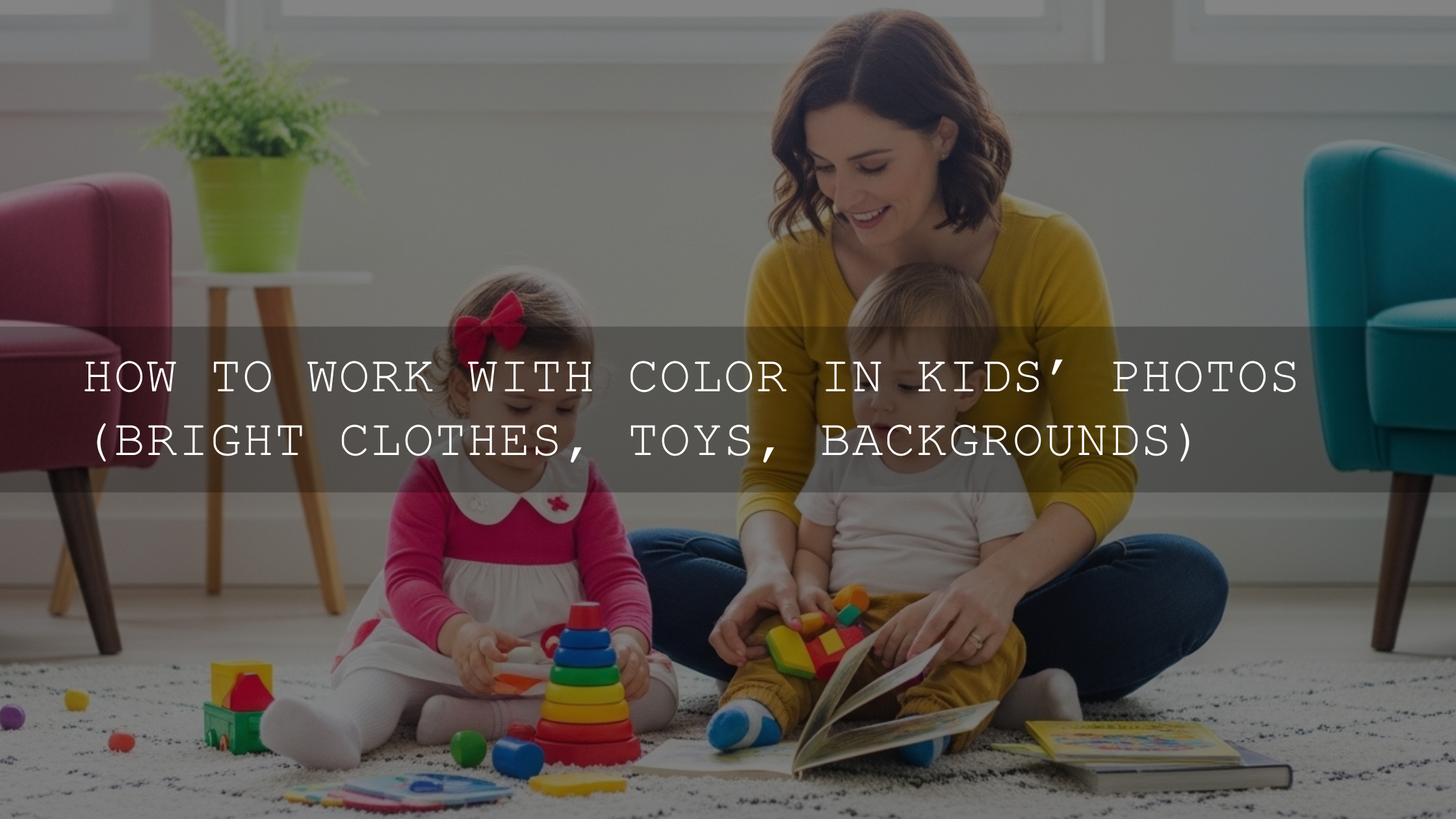 The Ultimate Guide to Mastering Color in Children's Photography: From Bright Clothes to Toy Palettes