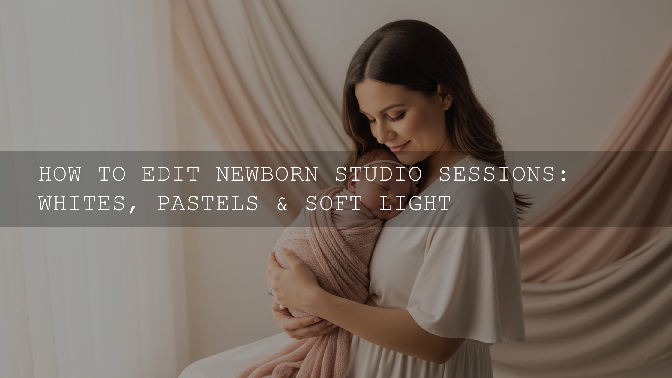 The Ultimate Guide to Editing Newborn Studio Sessions: Achieving Whites, Pastels & Soft Light in 2026