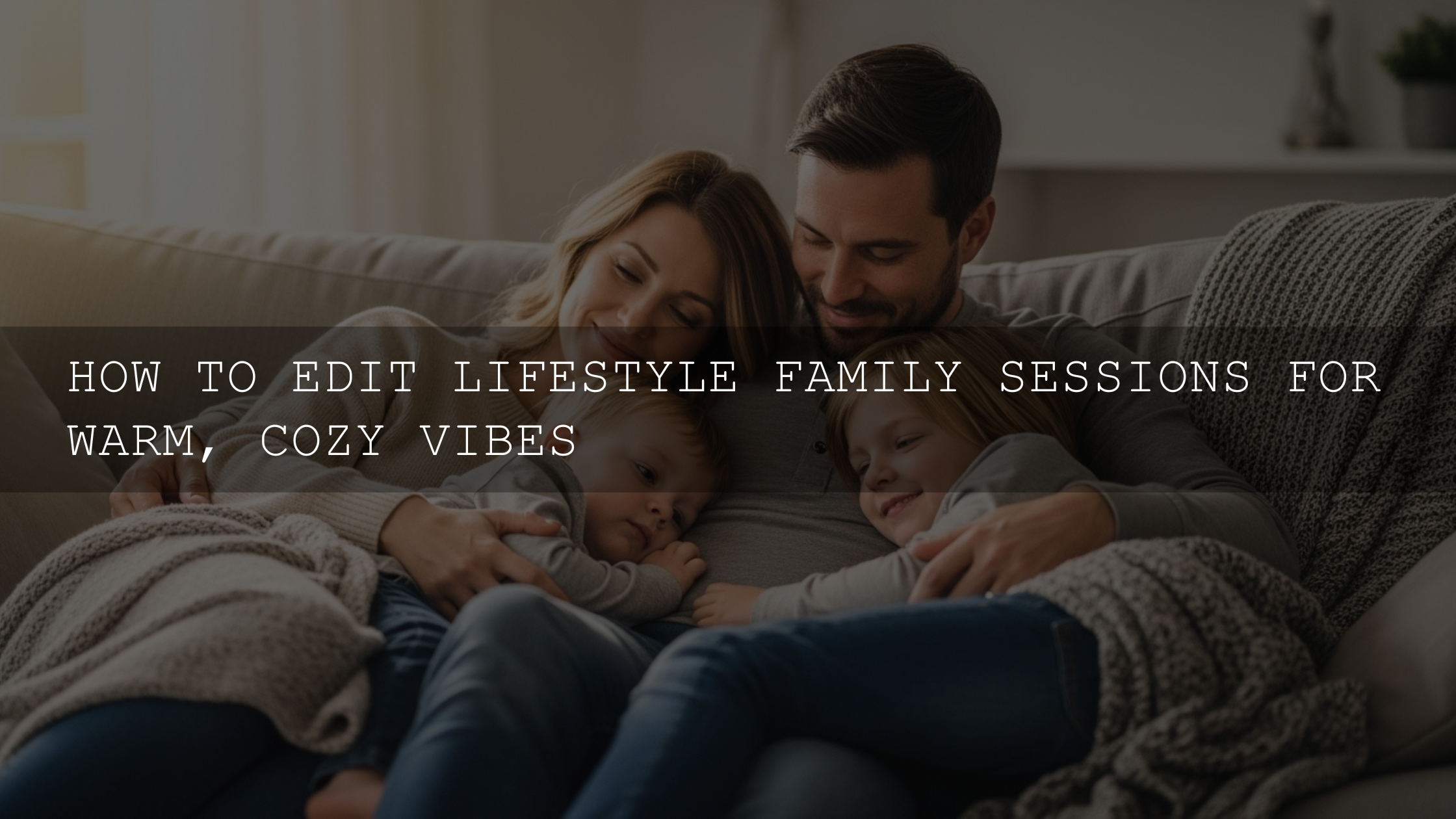 Mastering the Warmth: Your Definitive 2026 Guide to Editing Cozy Lifestyle Family Photos