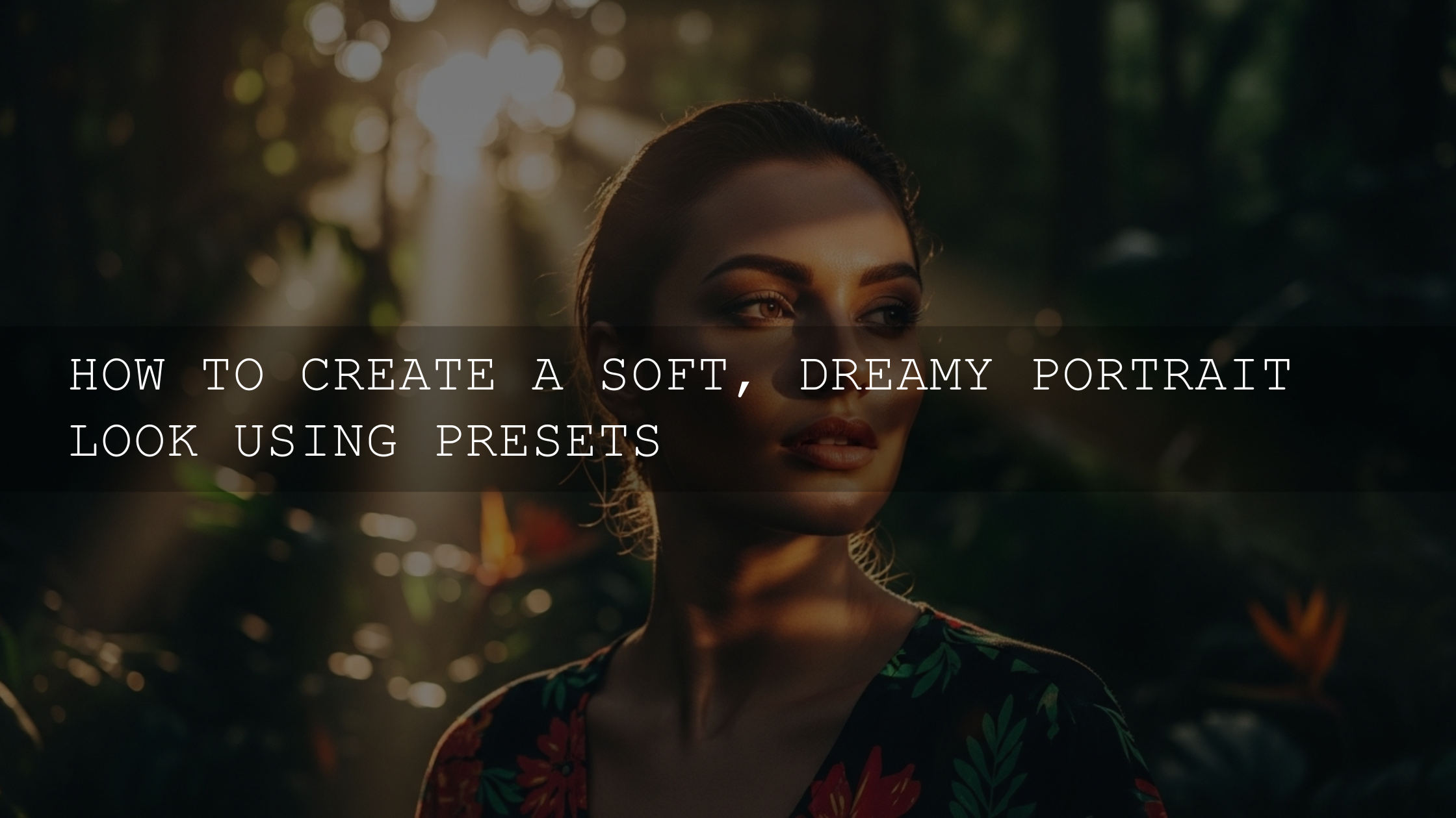 Unlock Your Inner Artist: Crafting Soft, Dreamy Portraits with Presets in 2026 (The Ultimate Guide)
