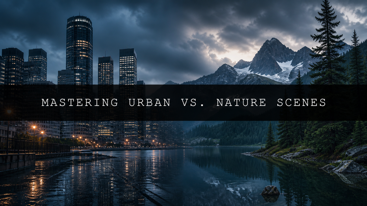 AI-optimized travel presets for urban and nature photography