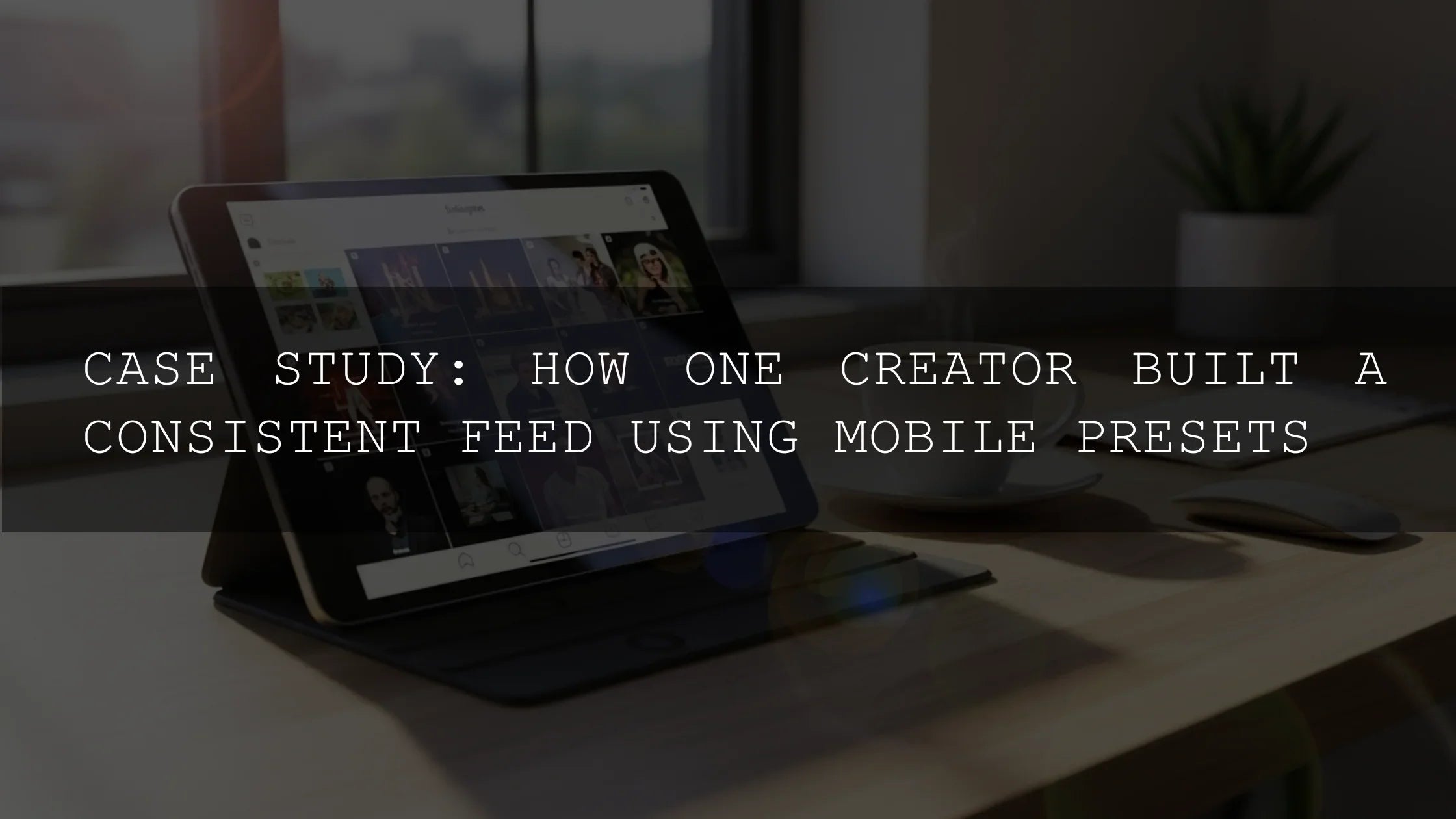 Case Study: How One Creator Mastered Their Mobile Feed Workflow with AI-Powered Presets - AAA Presets