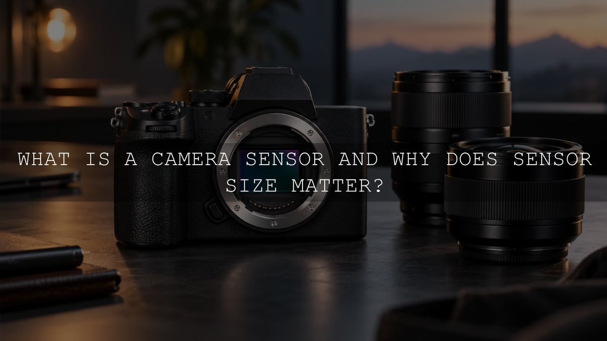 What Is a Camera Sensor and Why Does Sensor Size Matter?
