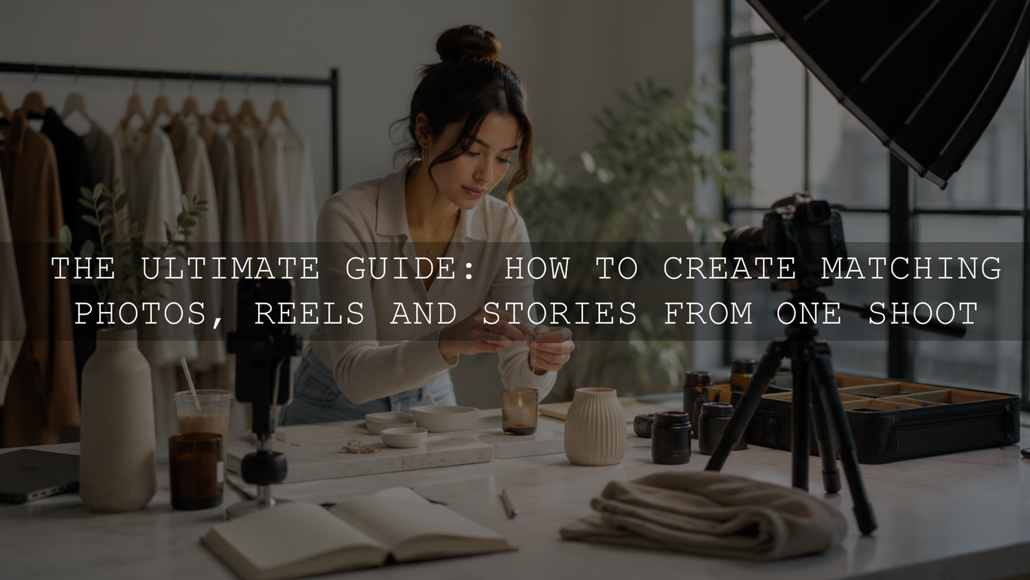 The Ultimate Guide: How to Create Matching Photos, Reels and Stories from One Shoot