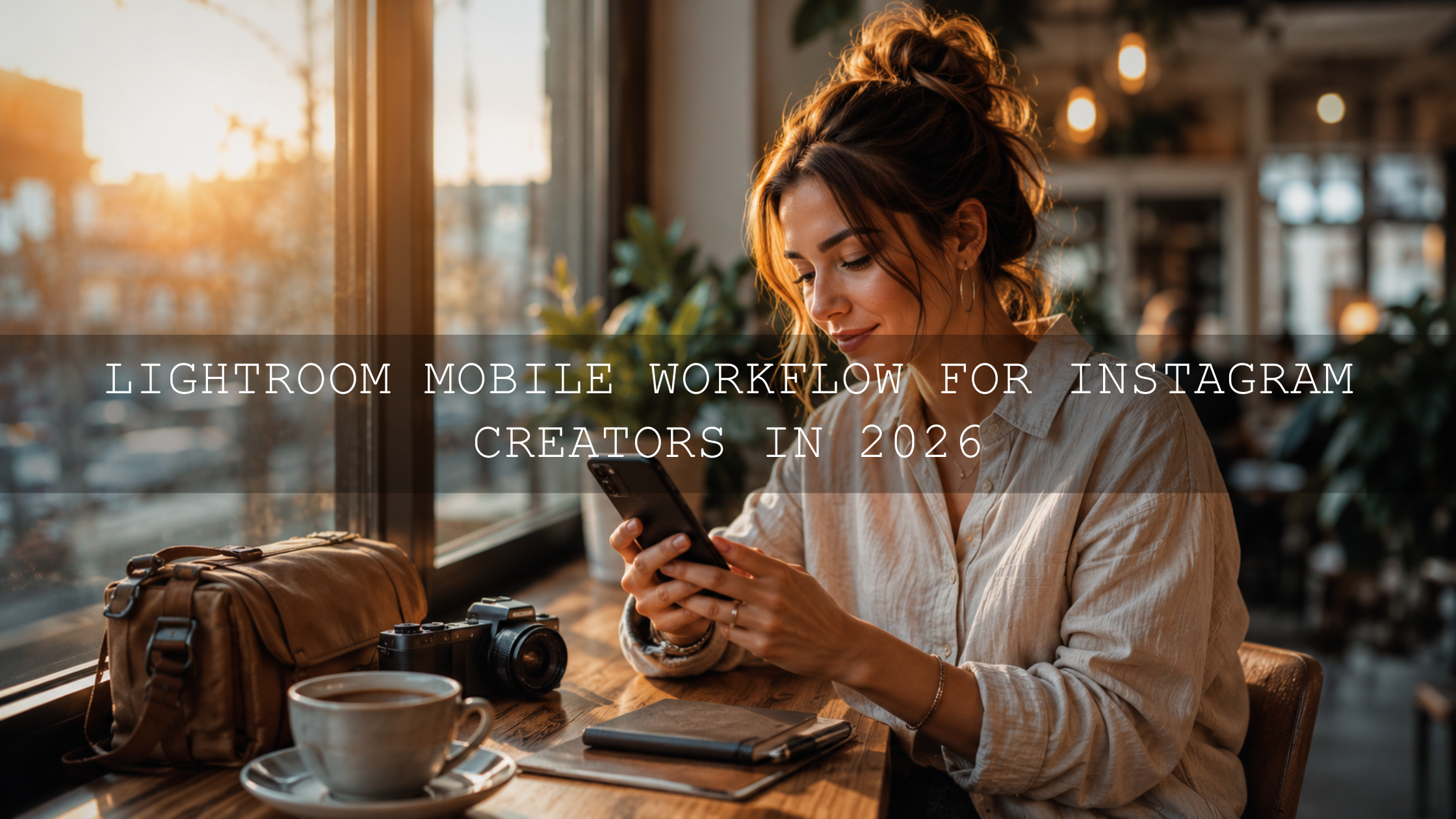 Mastering Your Mobile Feed: The Ultimate Lightroom Mobile Workflow for Instagram Creators in 2026