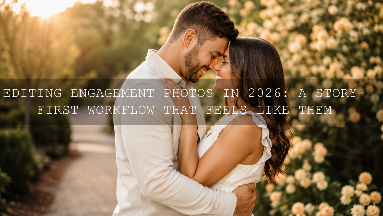Crafting Your Love Story: Advanced Editing Techniques for Pre-Wedding & Engagement Sessions