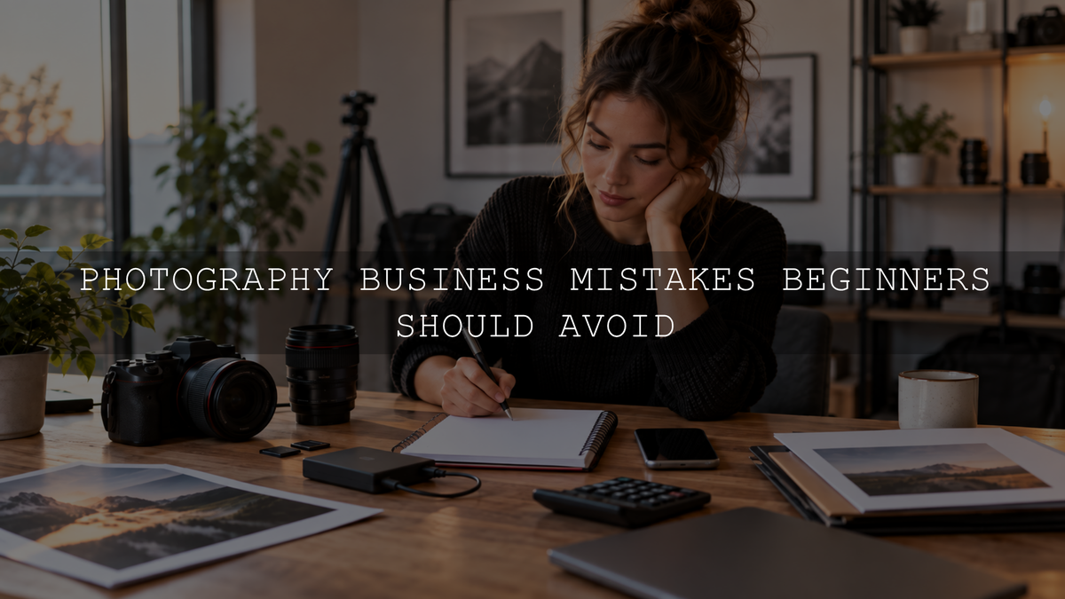 Photography Business Mistakes Beginners Should Avoid