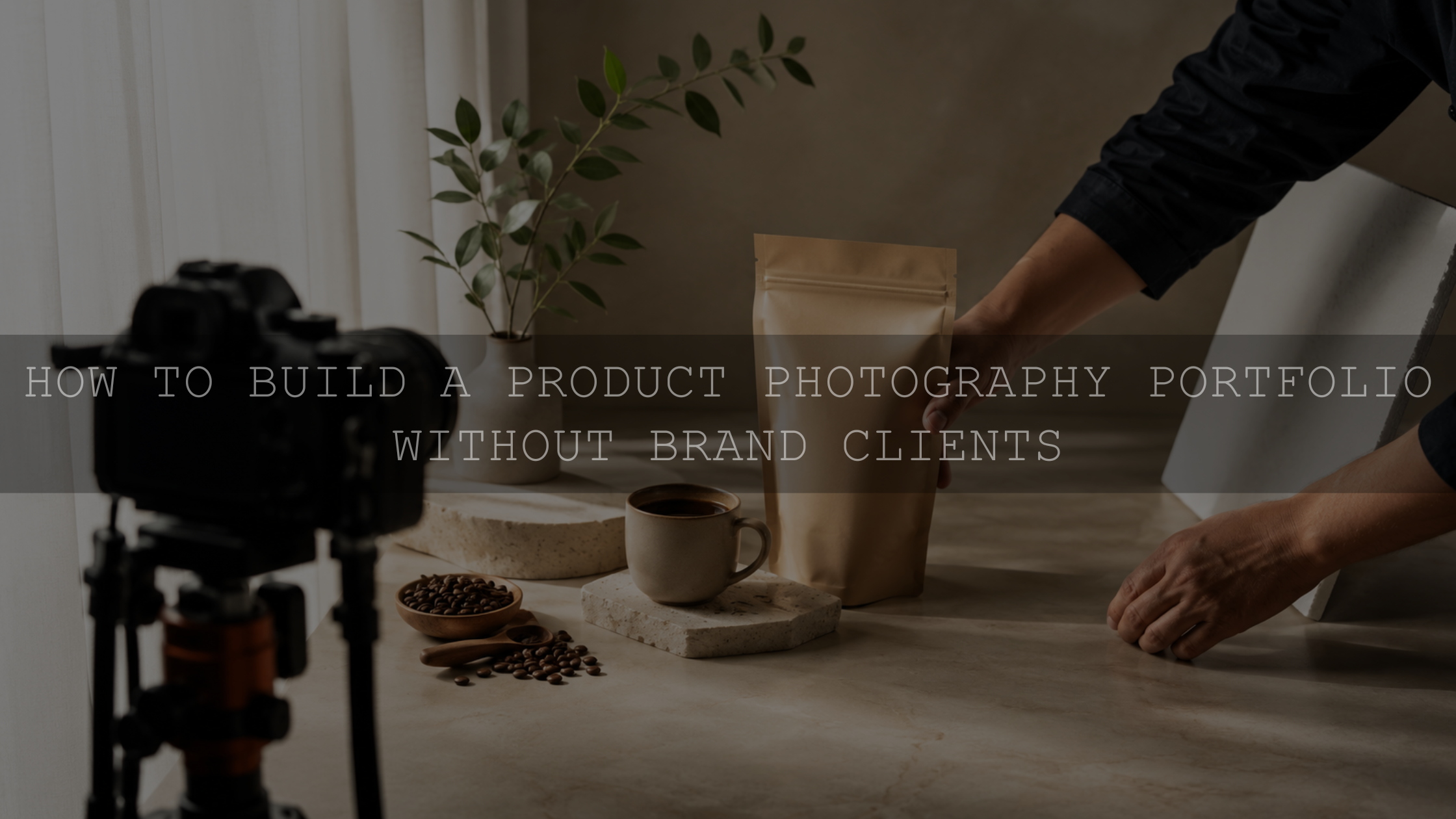 How to Build a Product Photography Portfolio Without Brand Clients