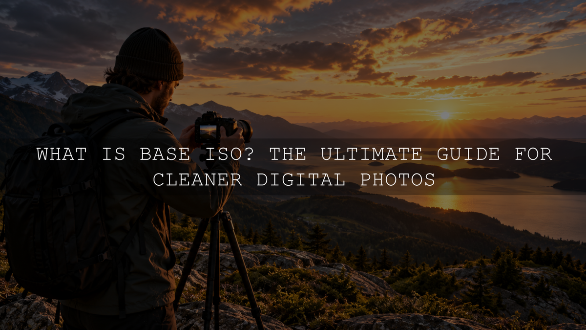 What Is Base ISO? The Ultimate Guide for Cleaner Digital Photos