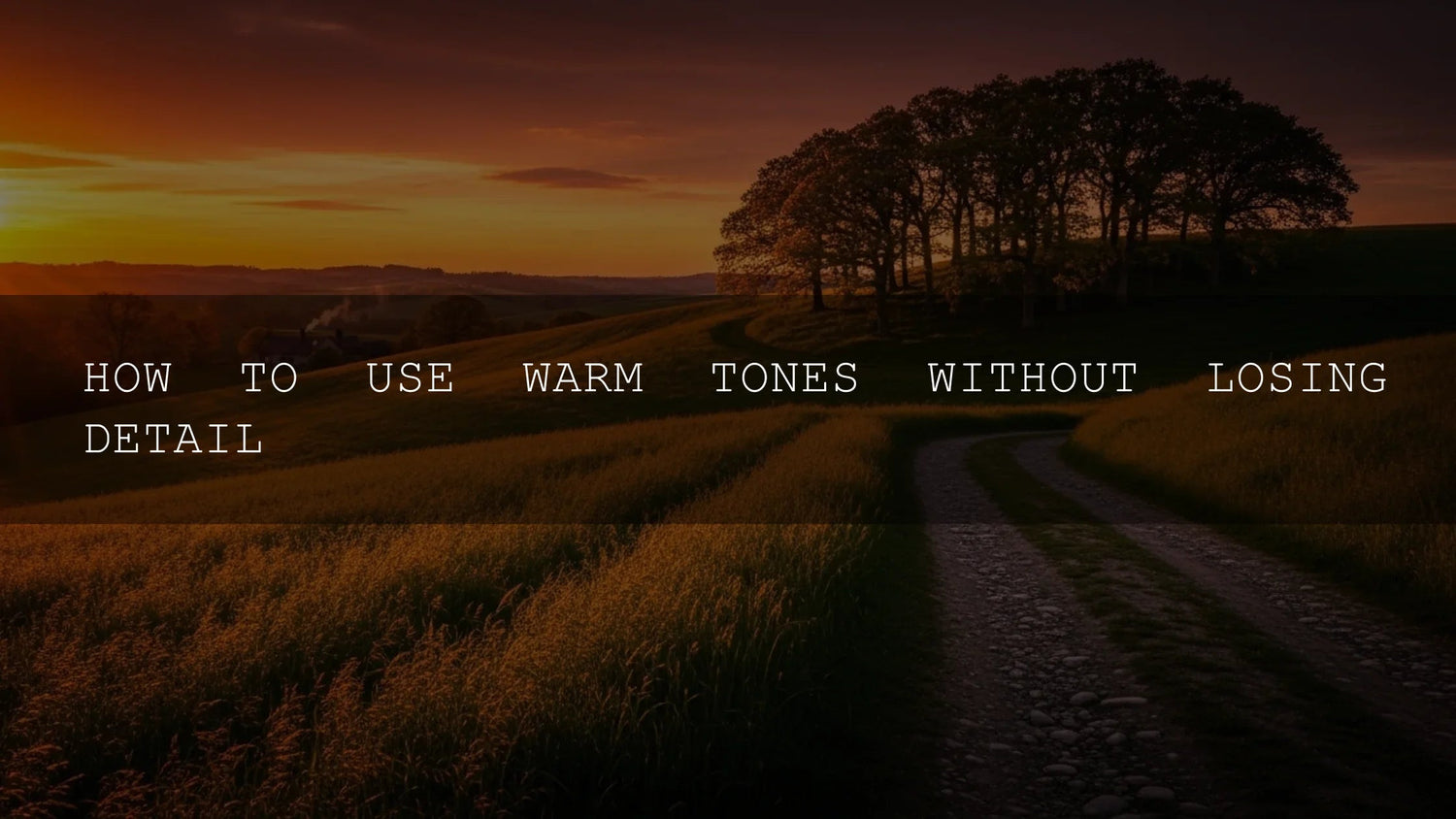 Unlocking the Warmth: Your Ultimate Guide to Using Warm Tones Without Sacrificing Detail - AAA Presets