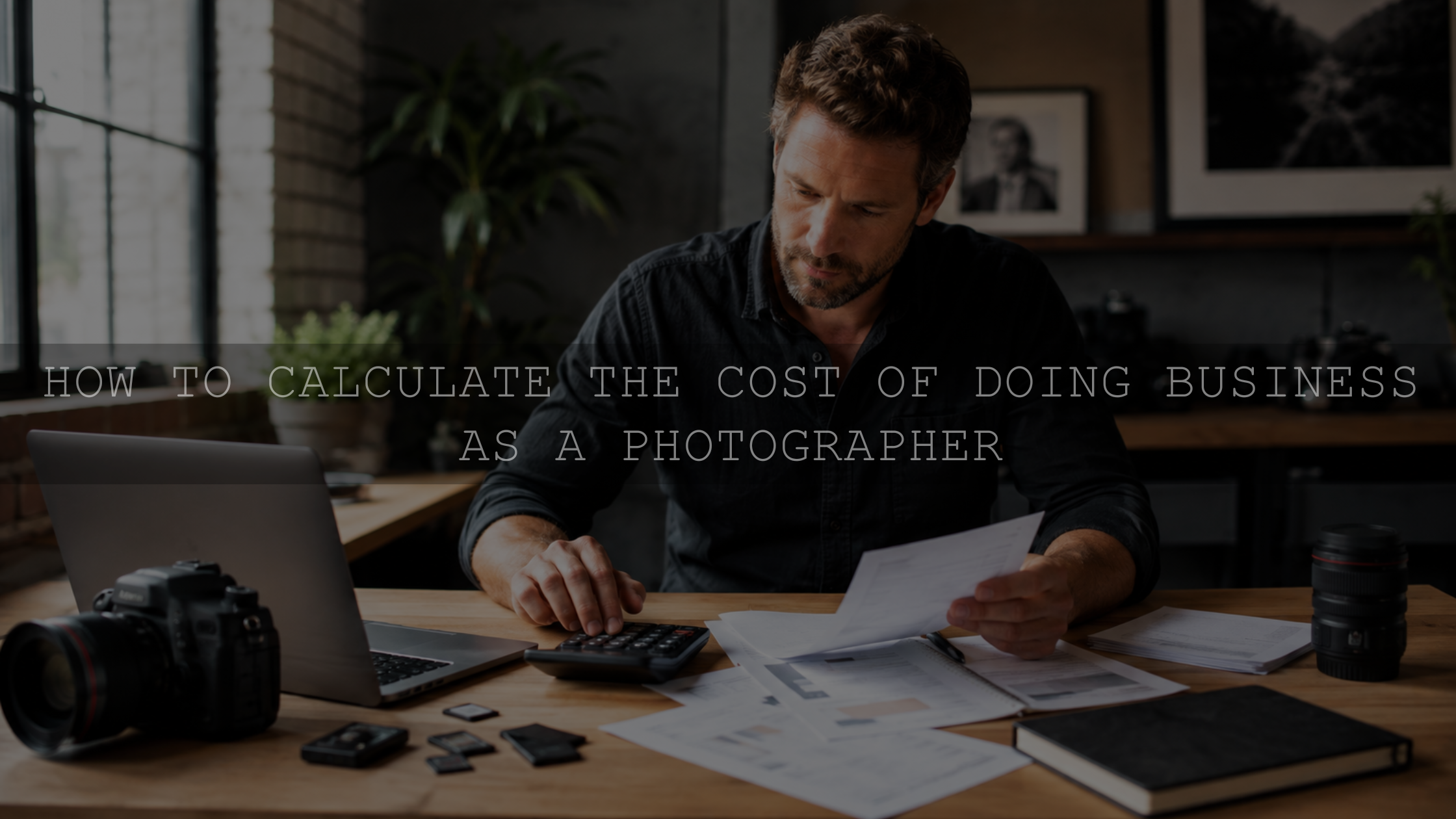 How to Calculate the Cost of Doing Business as a Photographer