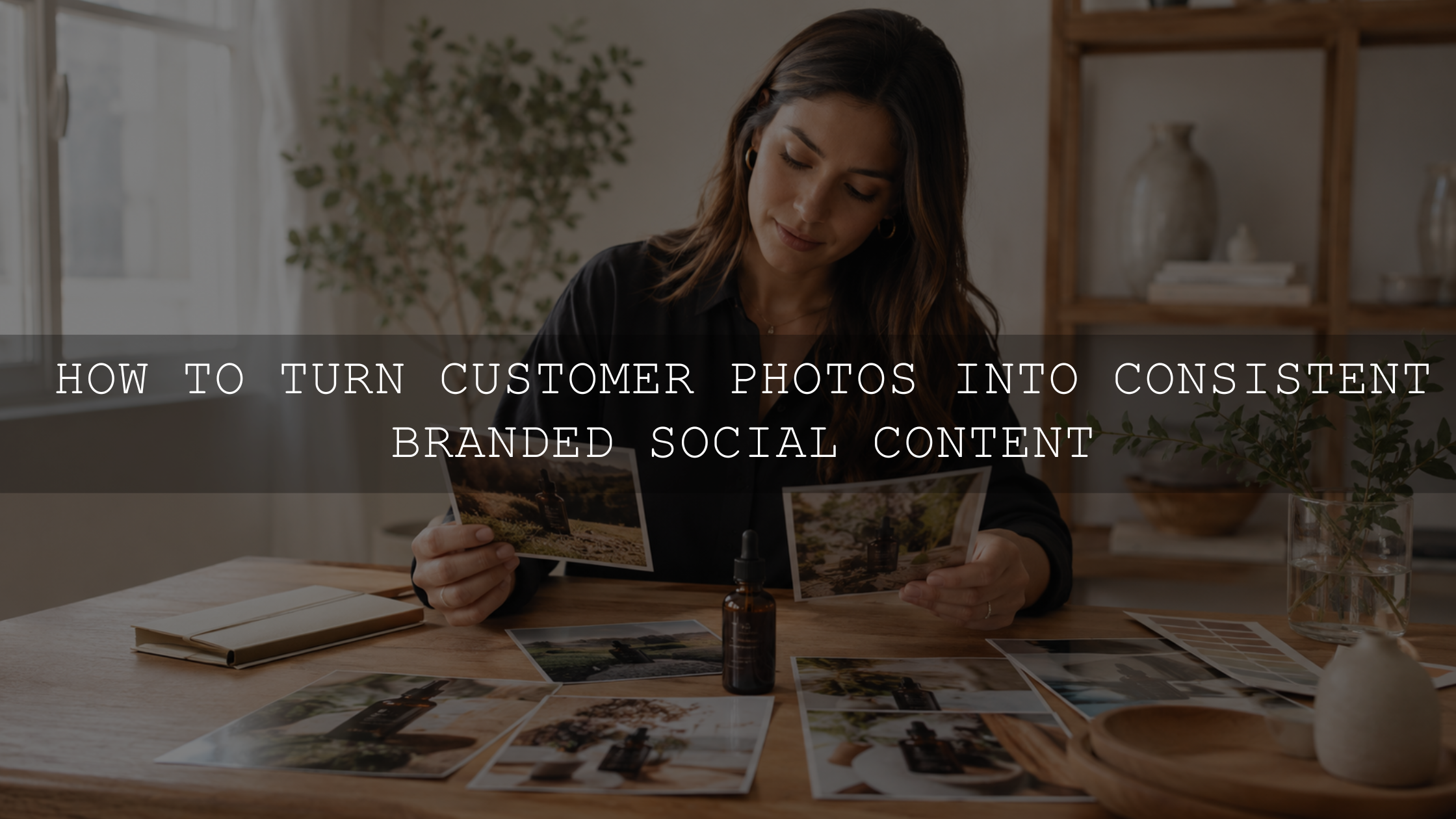 How to Turn Customer Photos into Consistent Branded Social Content