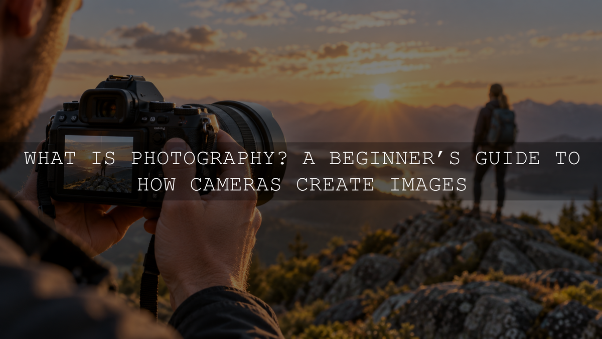 What Is Photography? A Beginner’s Guide to How Cameras Create Images