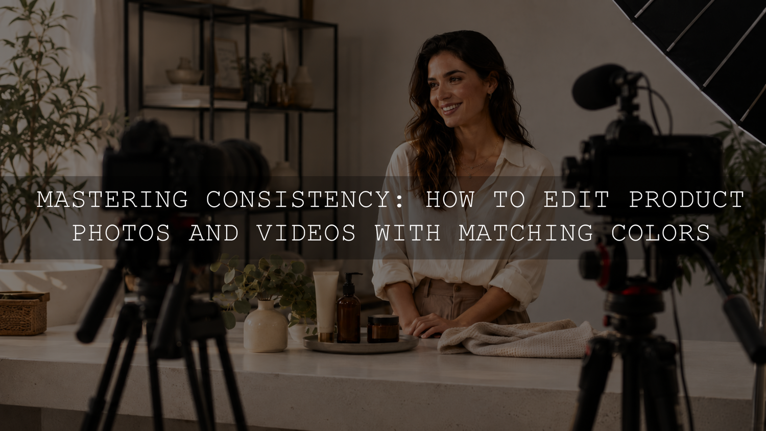 Mastering Consistency: How to Edit Product Photos and Videos with Matching Colors