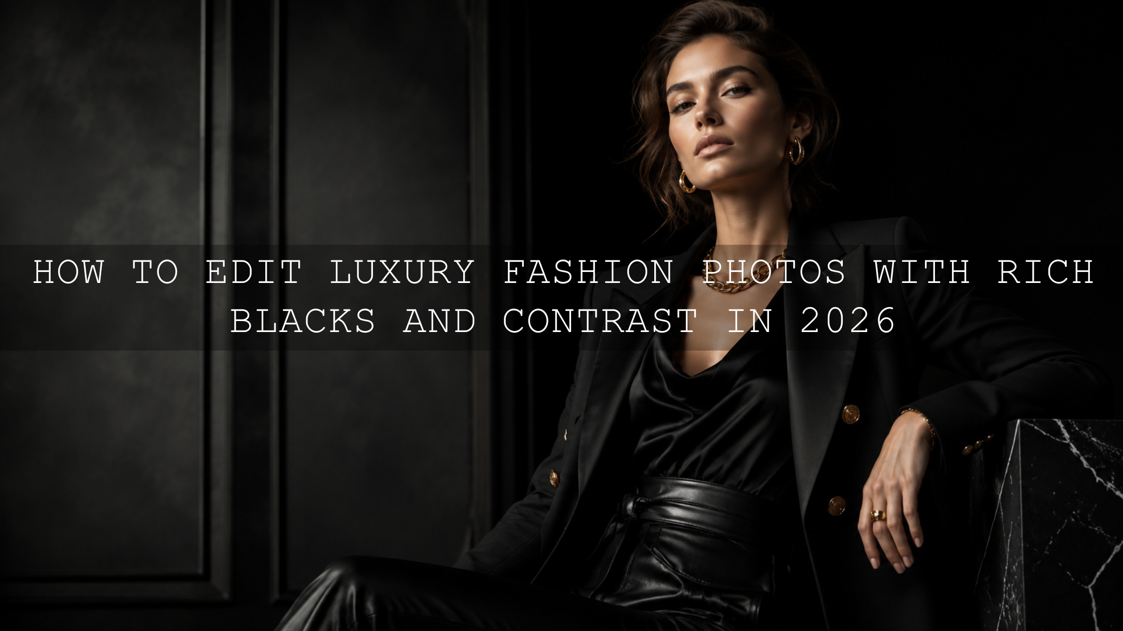Unlock Ultimate Sophistication: Mastering Luxury Fashion with Contrast & Rich Blacks in 2026