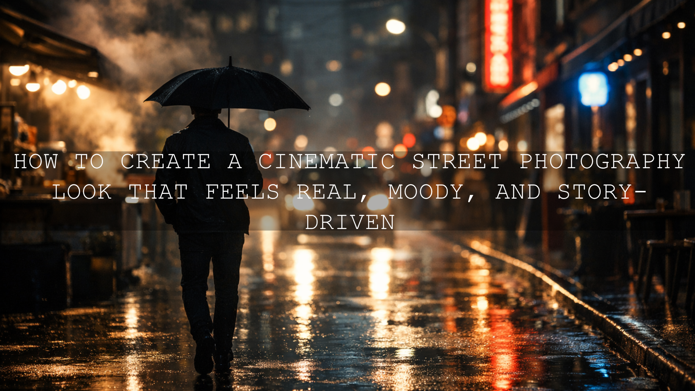 Unlock Your Inner Director: Editing Everyday Street Moments into Cinematic Masterpieces