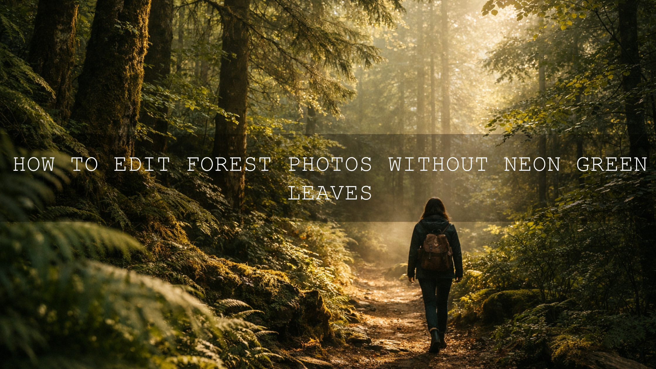 Banish the Neon Glare: How to Edit Forest Photos Without Unnatural Green Leaves in 2026