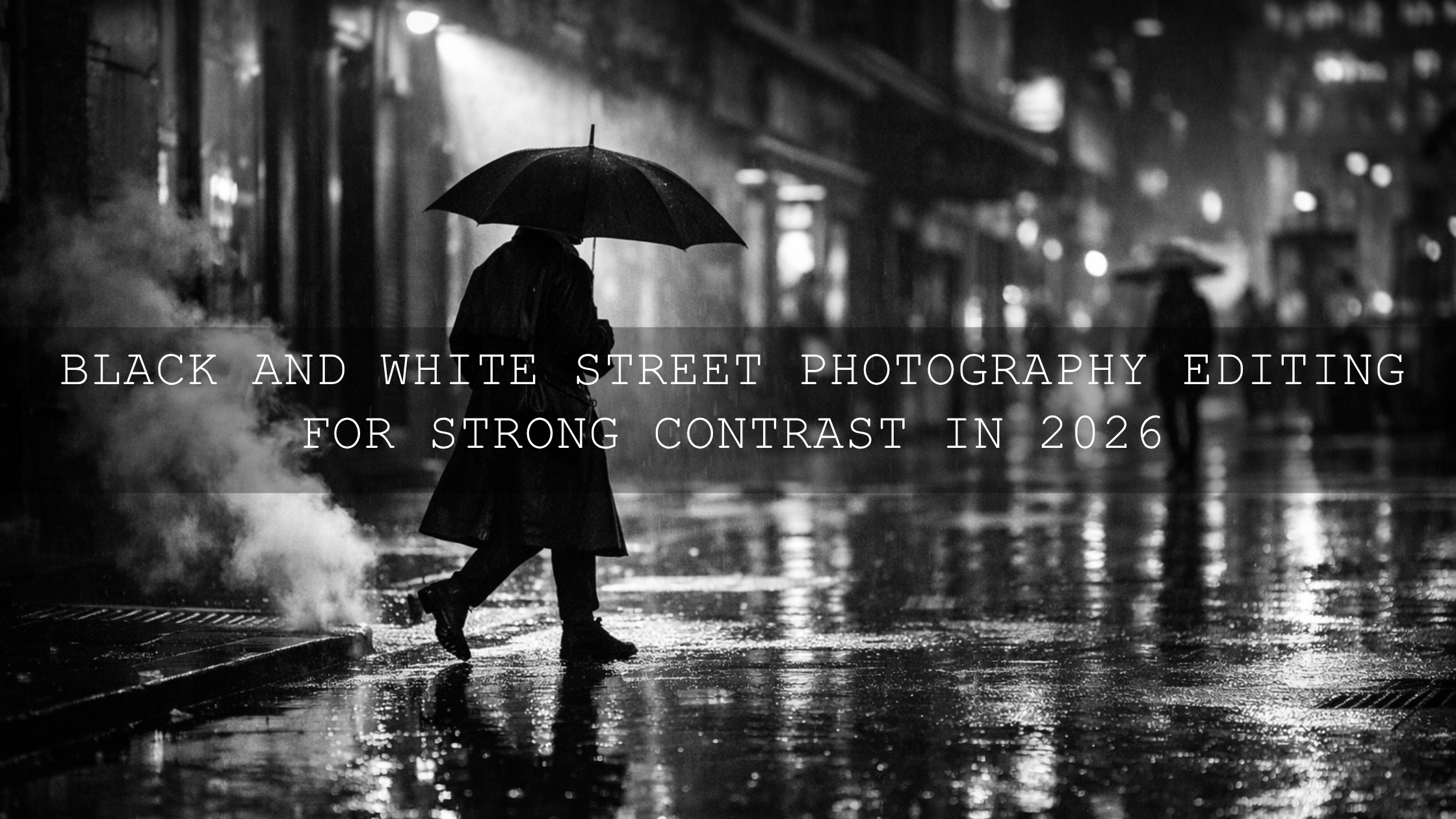 Mastering Contrast in Black & White Street Photography: A 2026 Guide