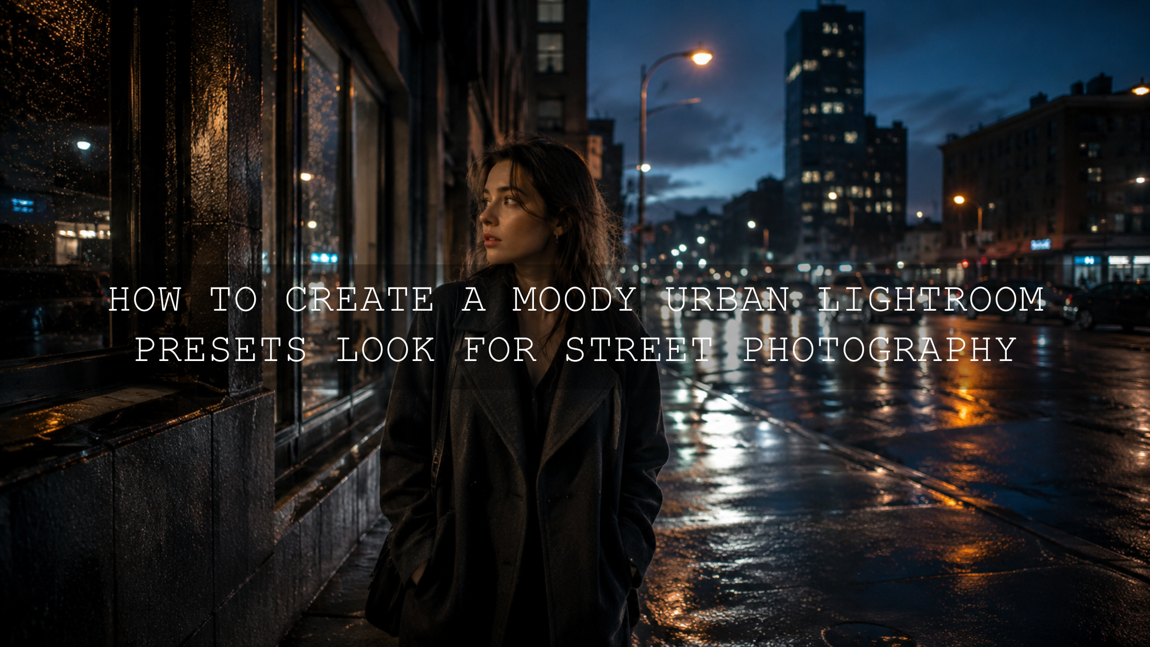 Deep Dive: Crafting Captivating Moody Urban Street Photography