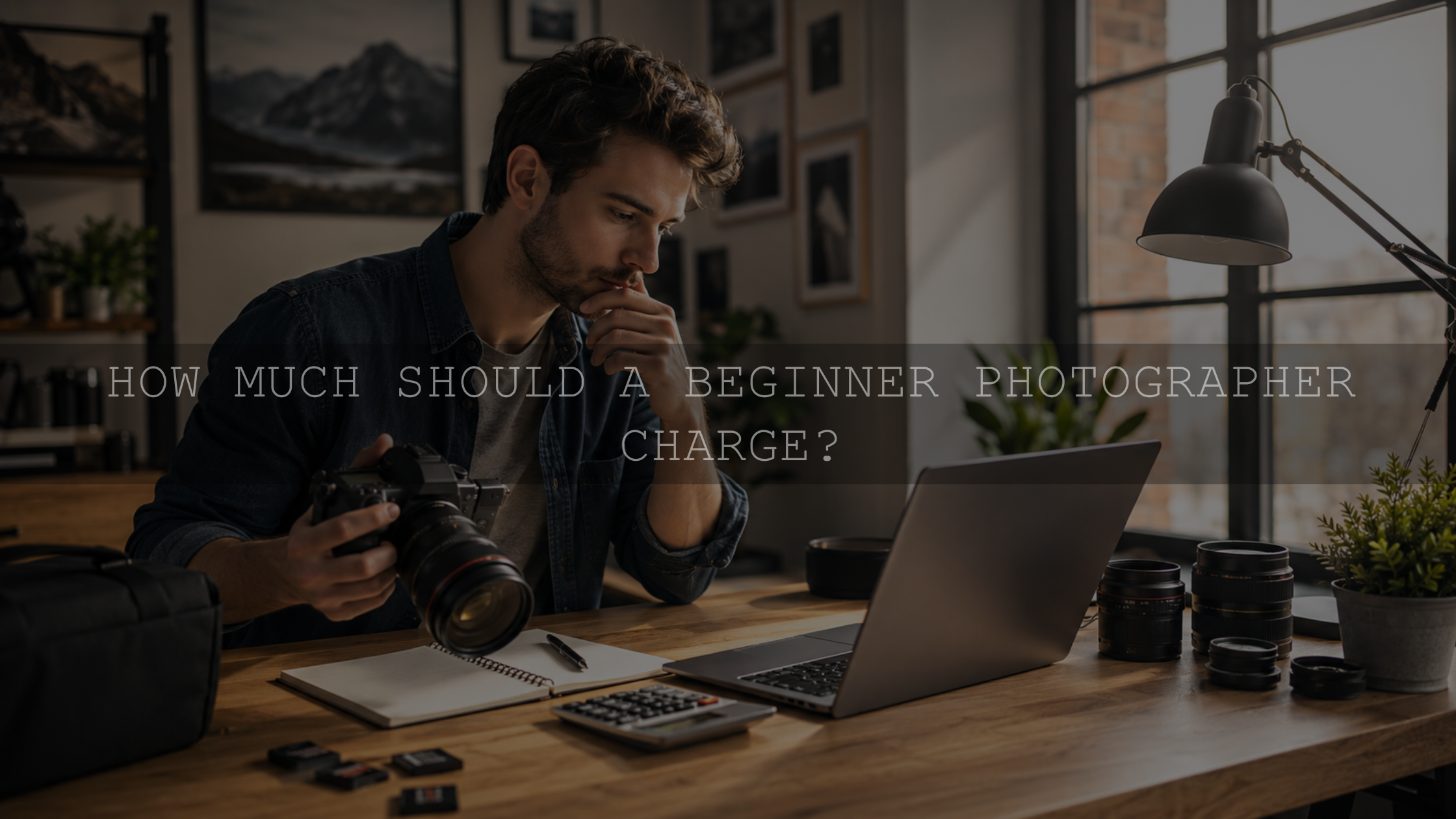 How Much Should a Beginner Photographer Charge?