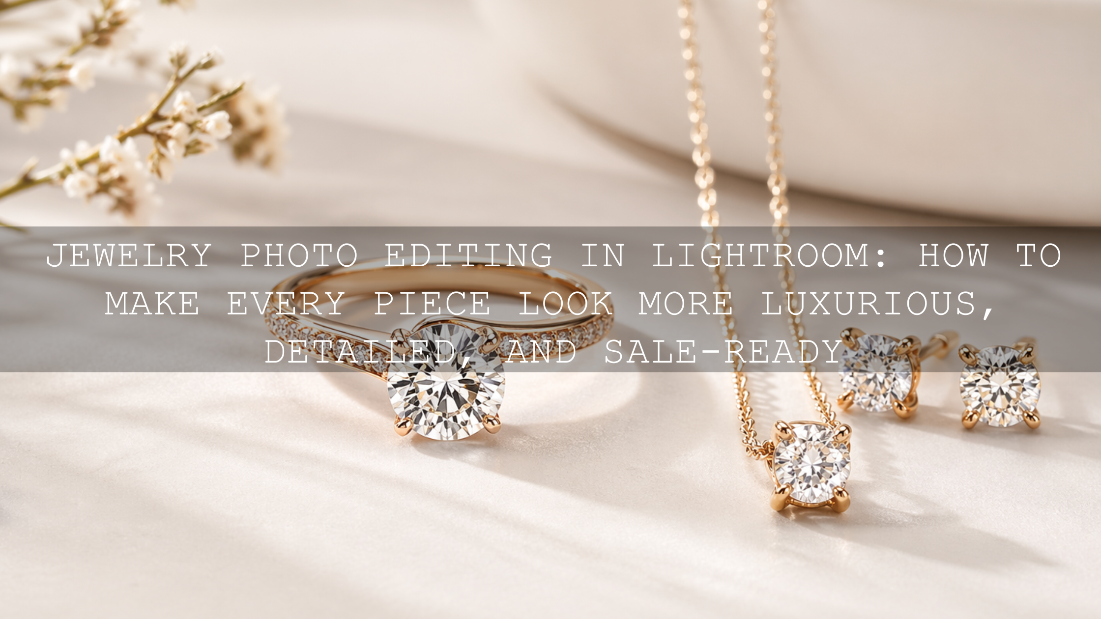 Unleash the Sparkle: A Deep Dive into Editing Jewelry Photos for Maximum Impact (Perfect for Your HunnyLife Collection!)