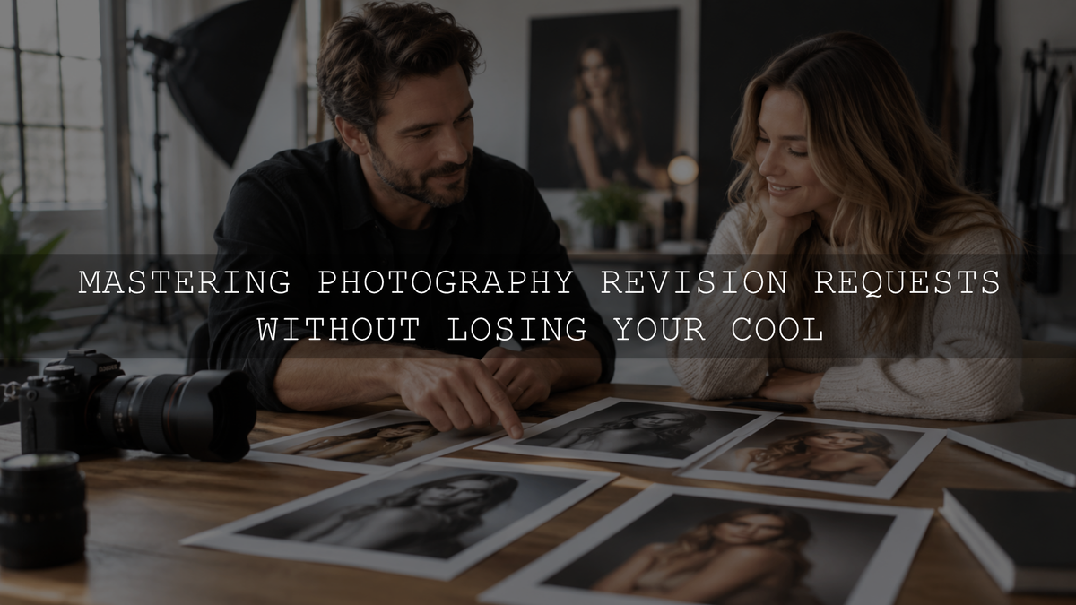 Mastering Photography Revision Requests Without Losing Your Cool