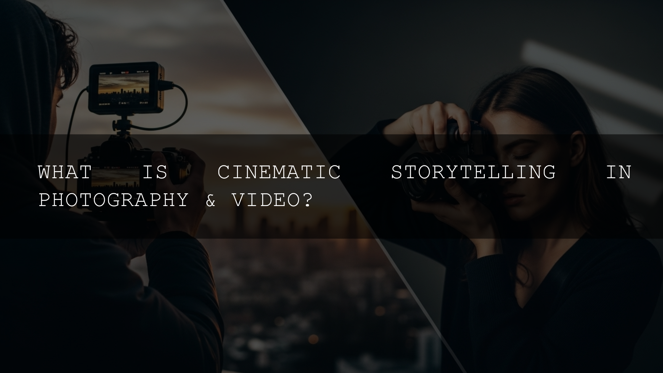 Beyond the Click: Mastering Cinematic Storytelling in Photography & Video for Maximum Impact - AAA Presets
