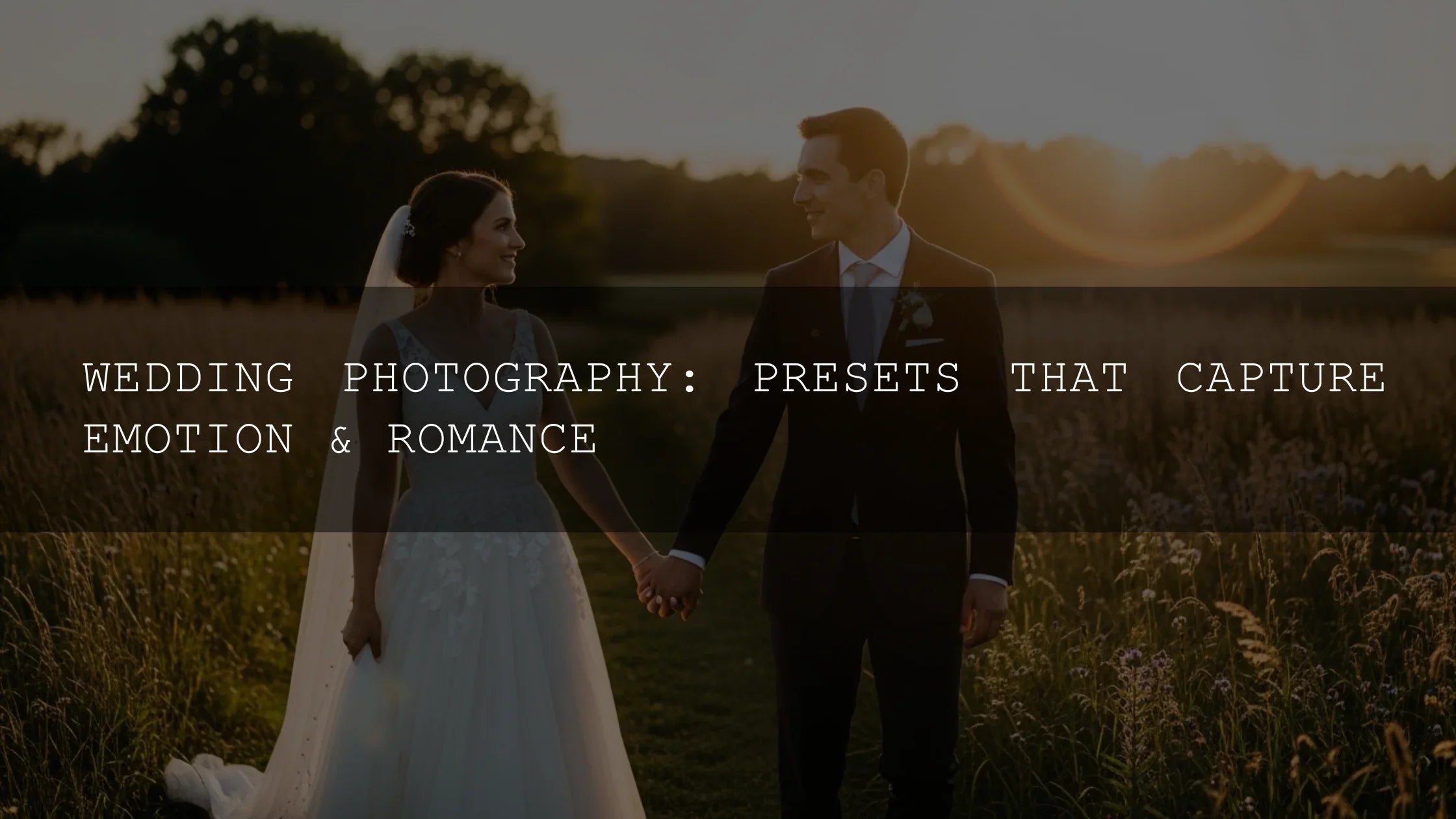 Wedding Photography: Presets That Capture Emotion & Romance - AAA Presets