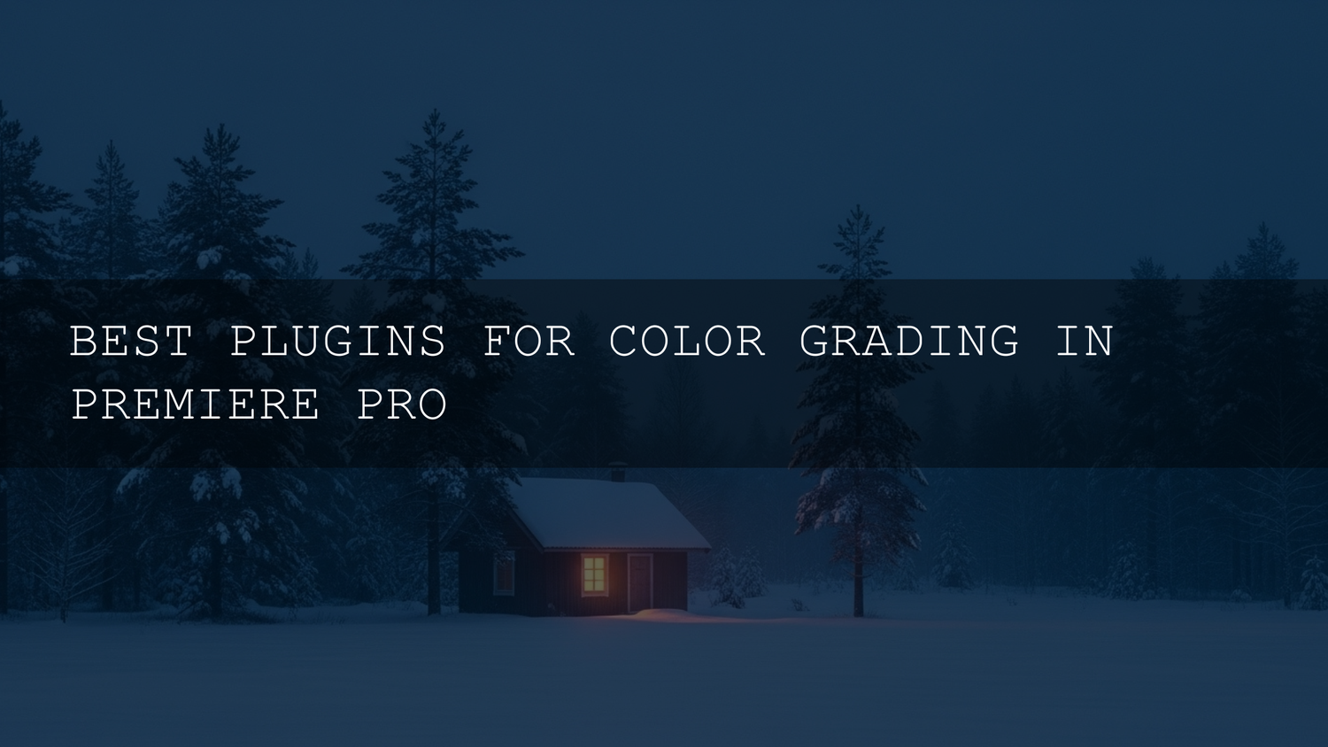 Unlocking Cinematic Brilliance: The Ultimate Guide to Premiere Pro Color Grading Plugins