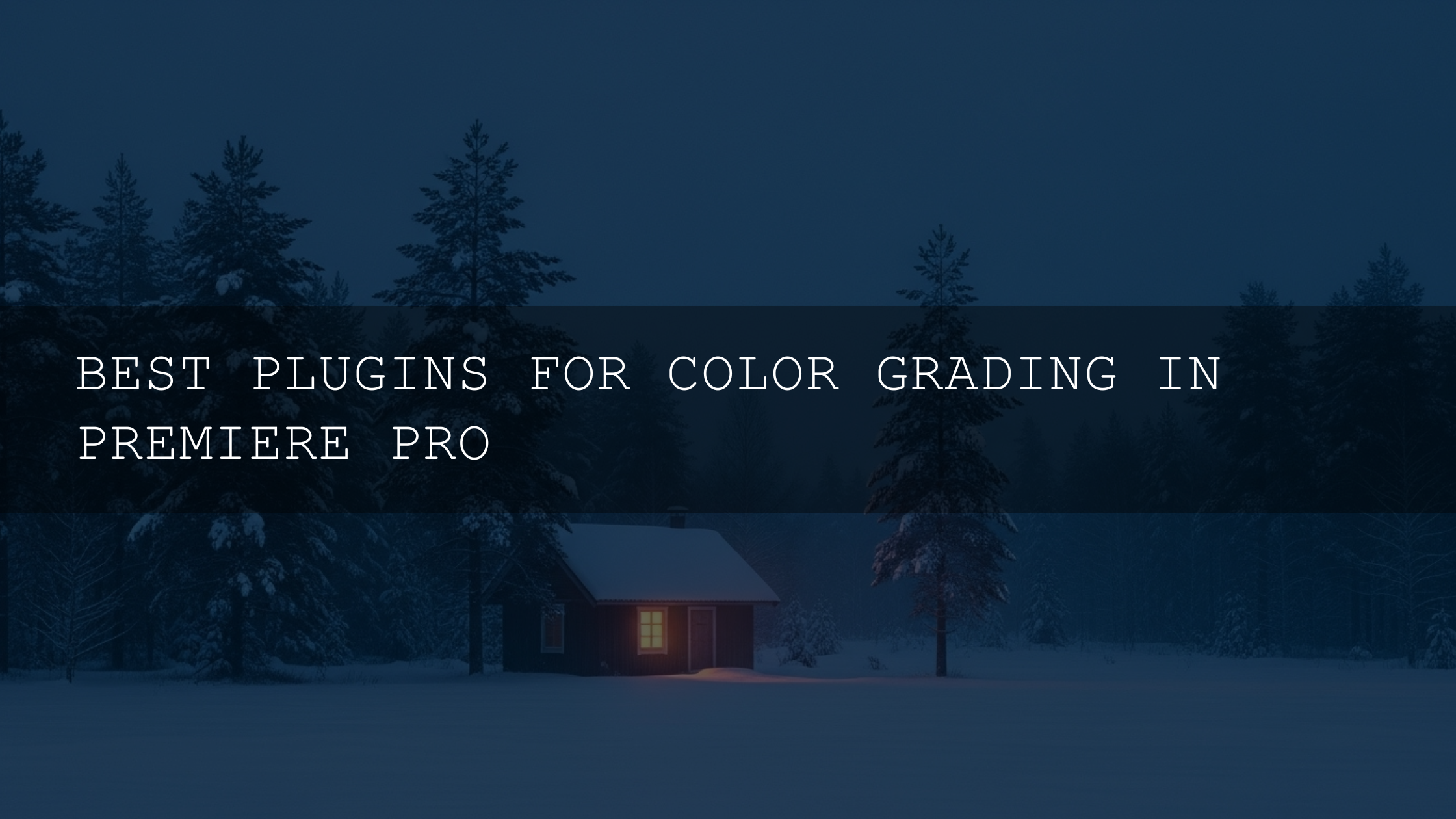 Unlocking Cinematic Brilliance: The Ultimate Guide to Premiere Pro Color Grading Plugins