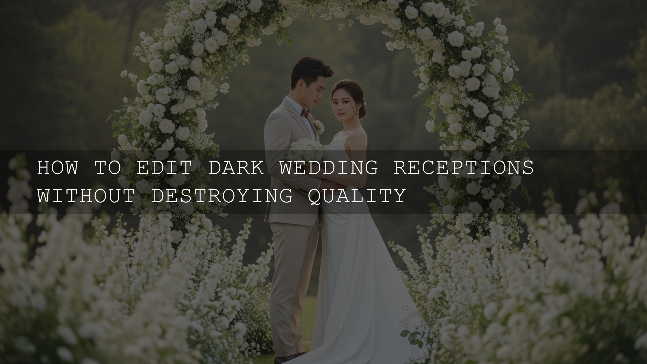Beyond the Darkness: Mastering Dark Wedding Reception Editing in 2026 for Uncompromised Quality - AAA Presets