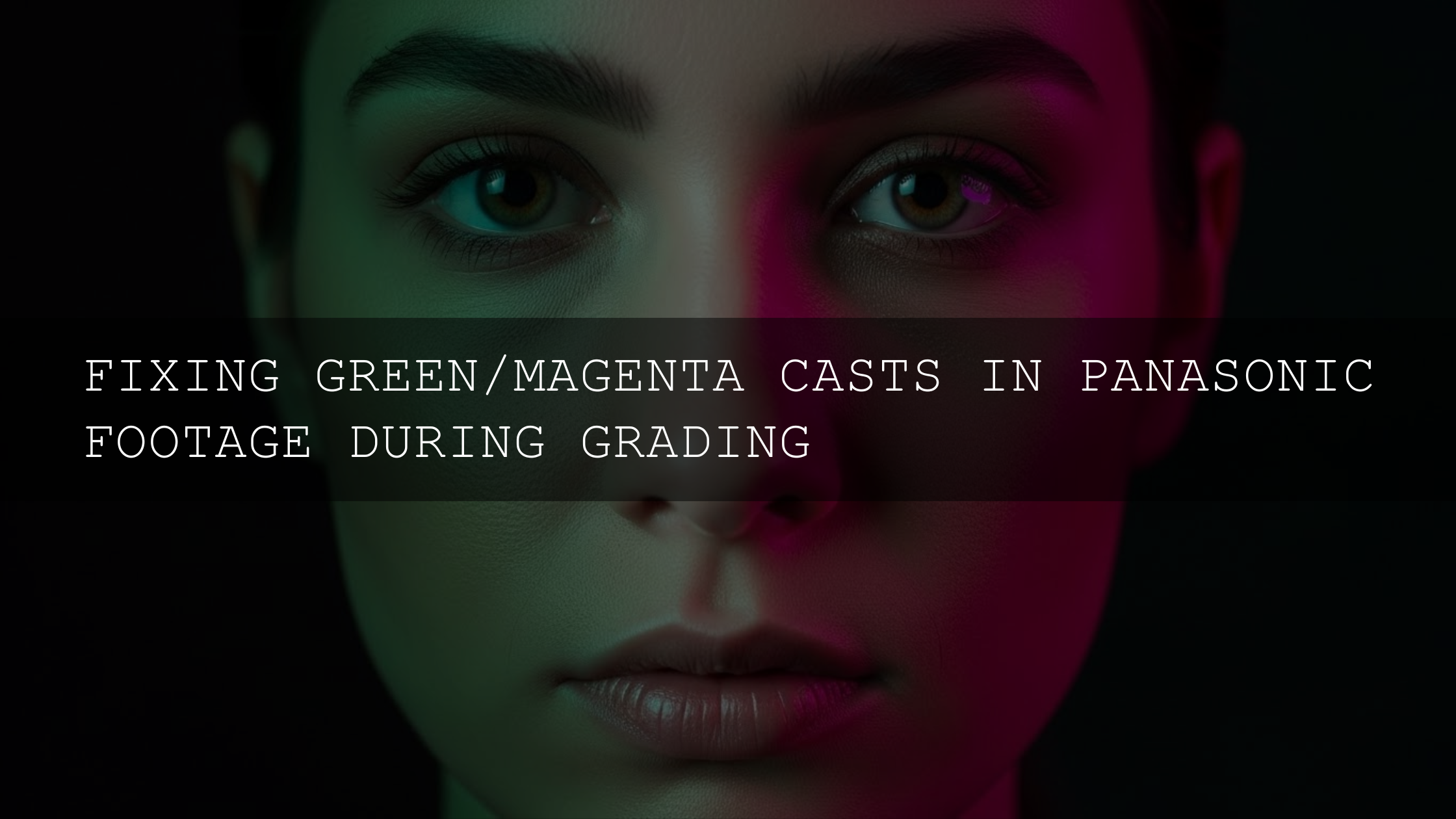 Beyond the Green Hue: Mastering Color Correction for Panasonic Footage - AAA Presets