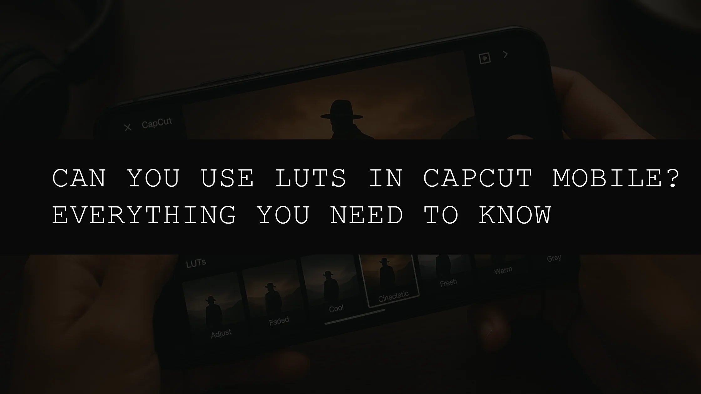 Can You Use LUTs in CapCut Mobile? Everything You Need to Know - AAA Presets