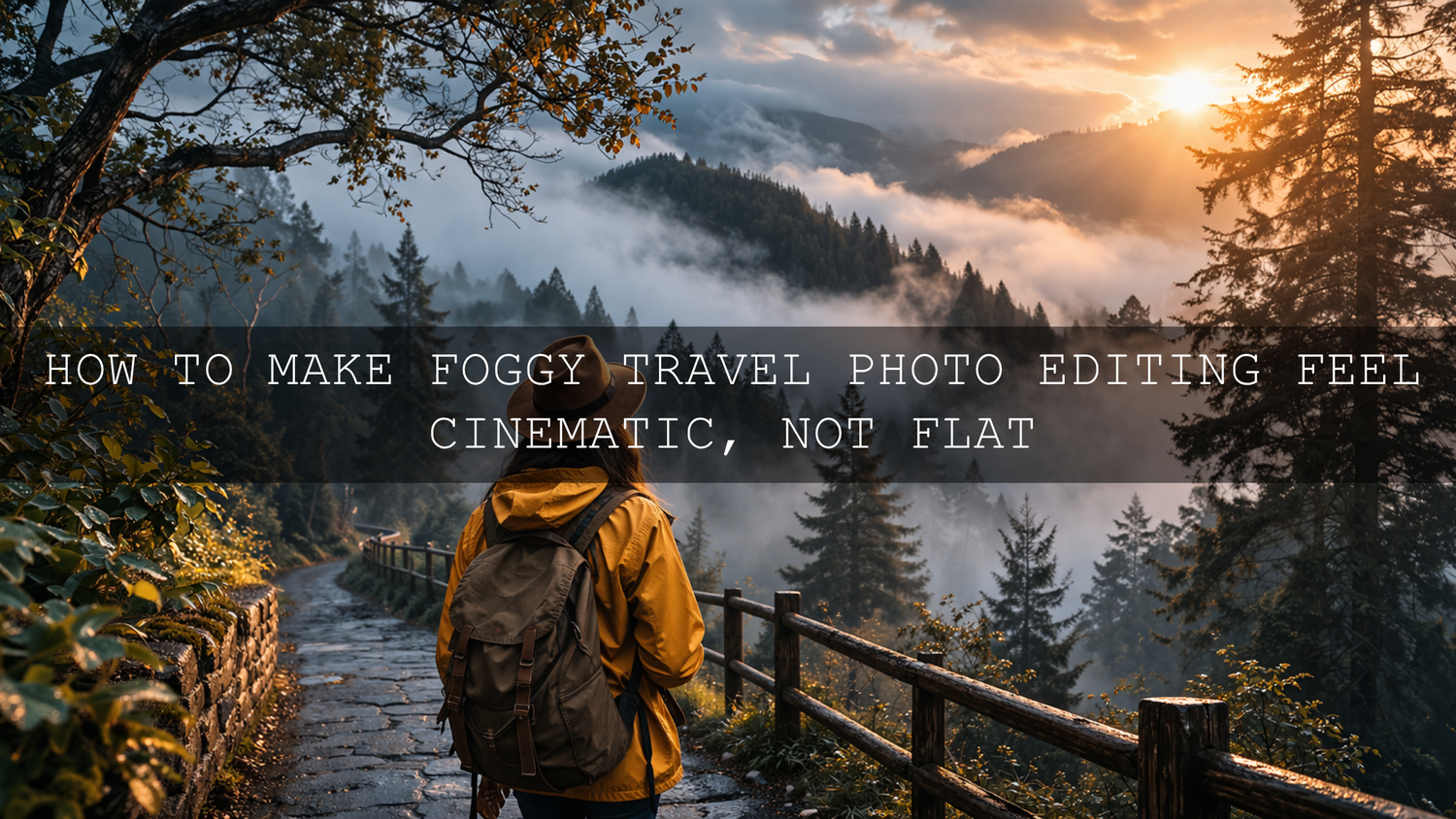 Capturing the Drama: Editing Foggy & Misty Travel Scenes for Maximum Impact