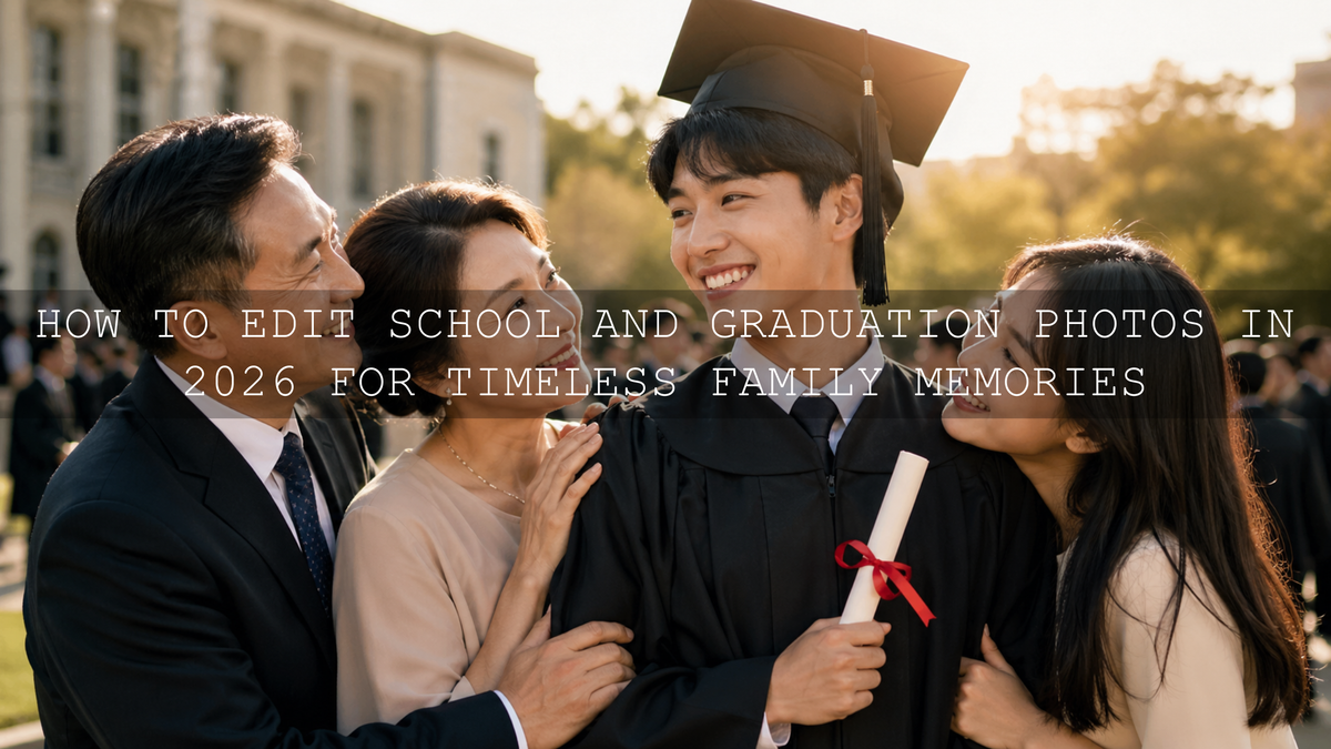 Cherish Every Moment: A Family's Ultimate Guide to Editing School & Graduation Photos in 2026