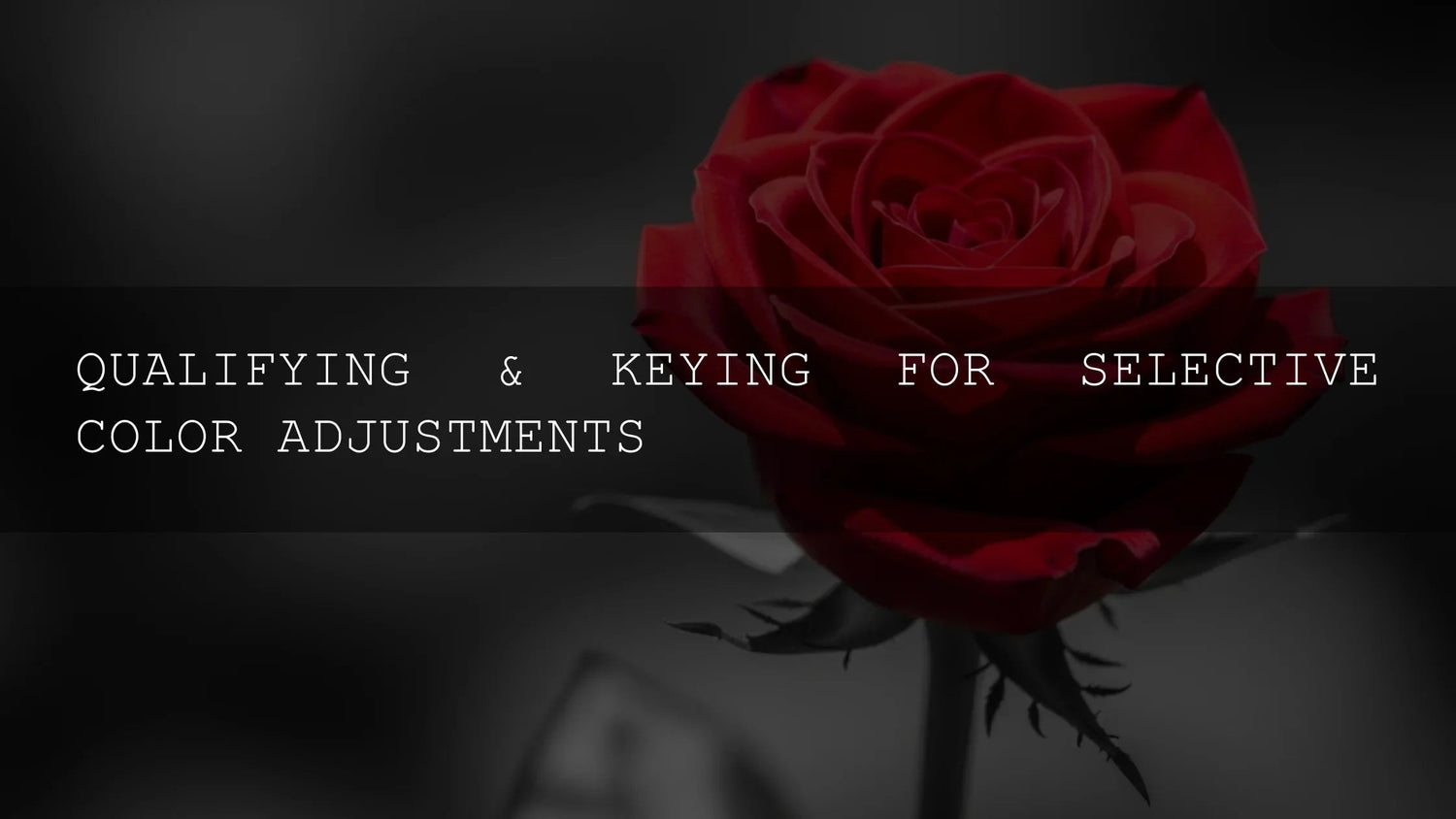 Unlock Stunning Visuals: The Ultimate Guide to Qualifying & Keying for Selective Color Adjustments - AAA Presets