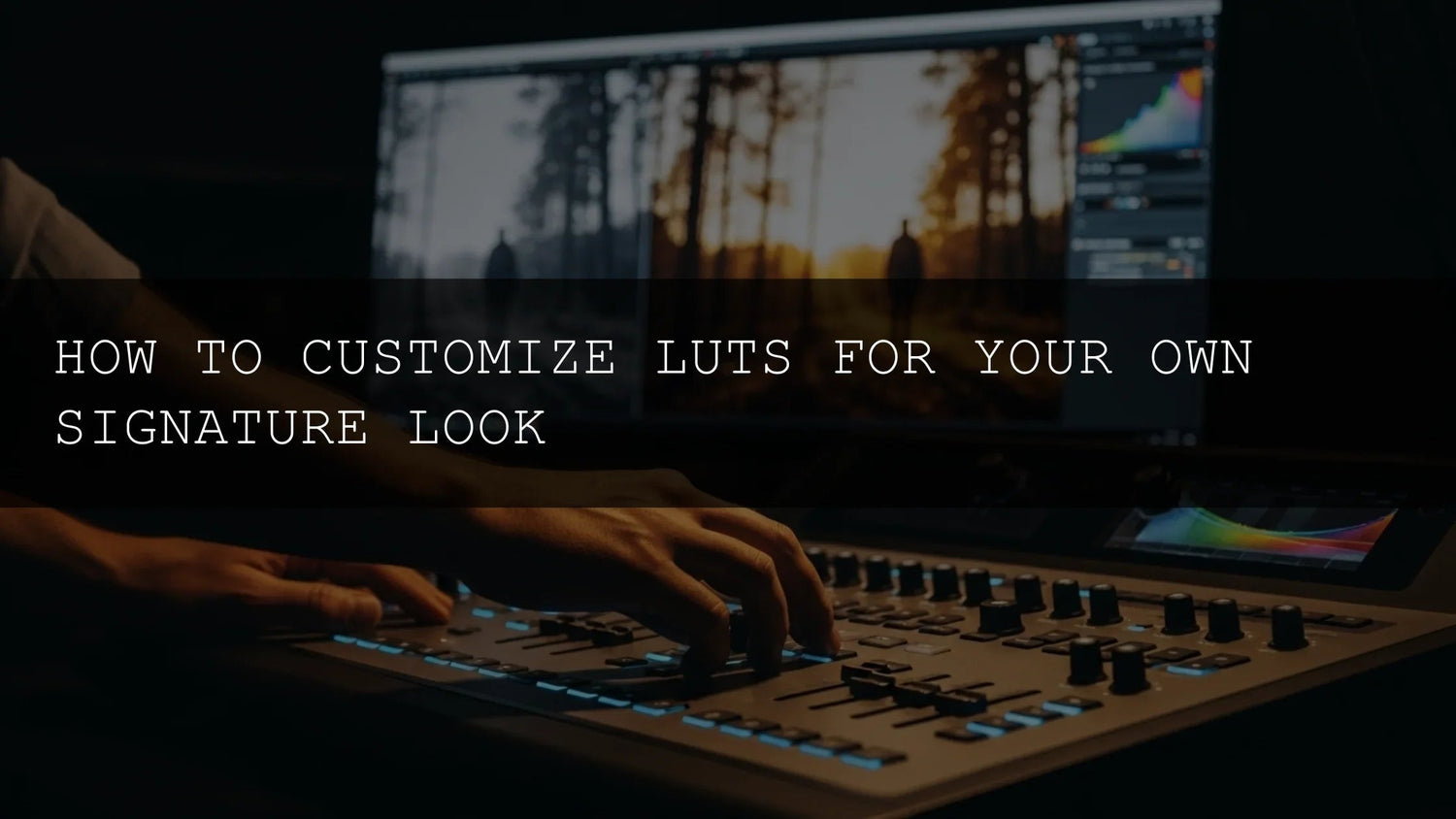 Craft Your Unique Vision: A Comprehensive Guide to Customizing LUTs for Your Signature Look - AAA Presets