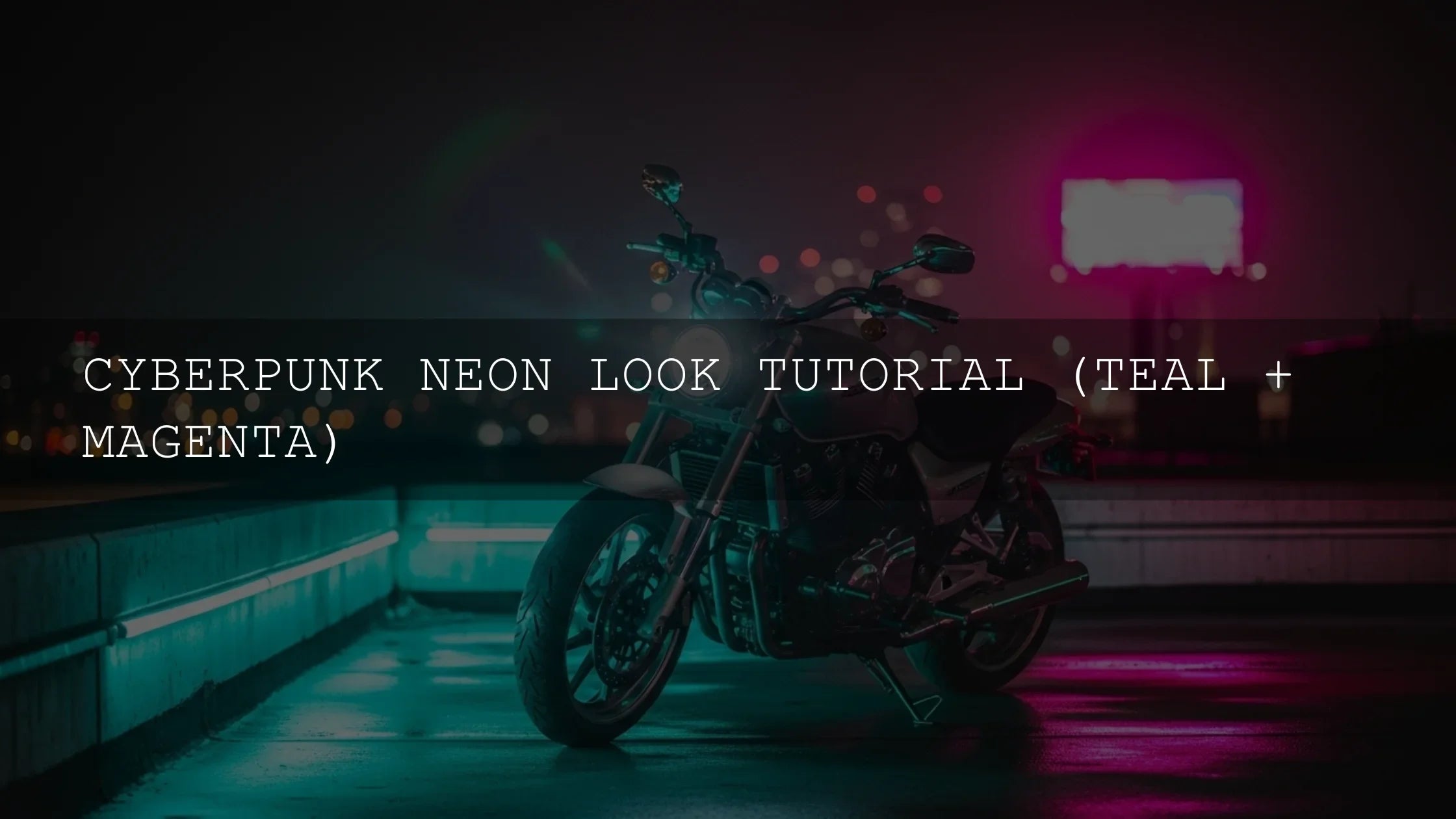 Unlock the Future: Your Ultimate Guide to the Cyberpunk Teal & Magenta Neon Look