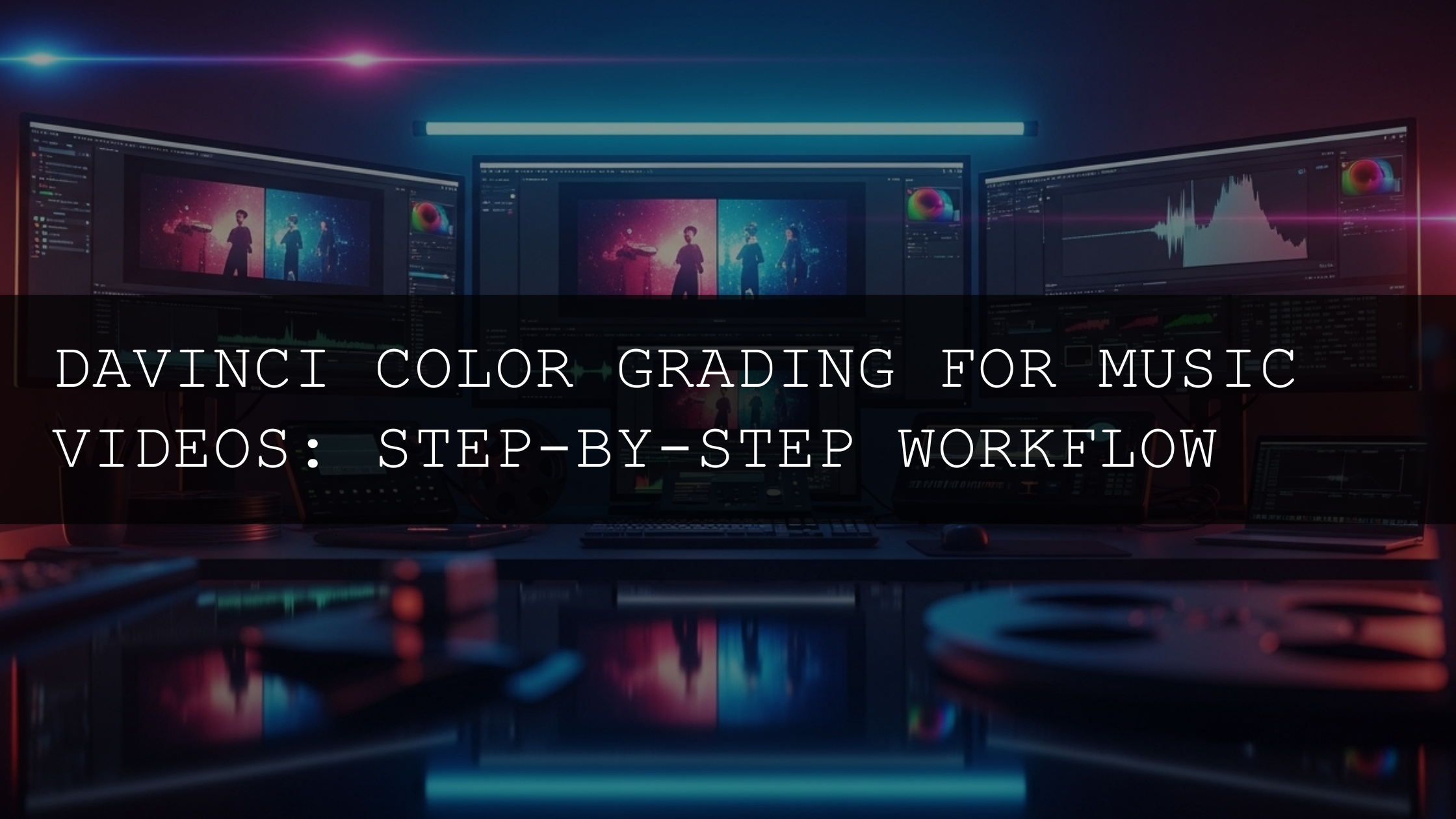 DaVinci Color Grading for Music Videos: Step-by-Step Workflow - AAA Presets