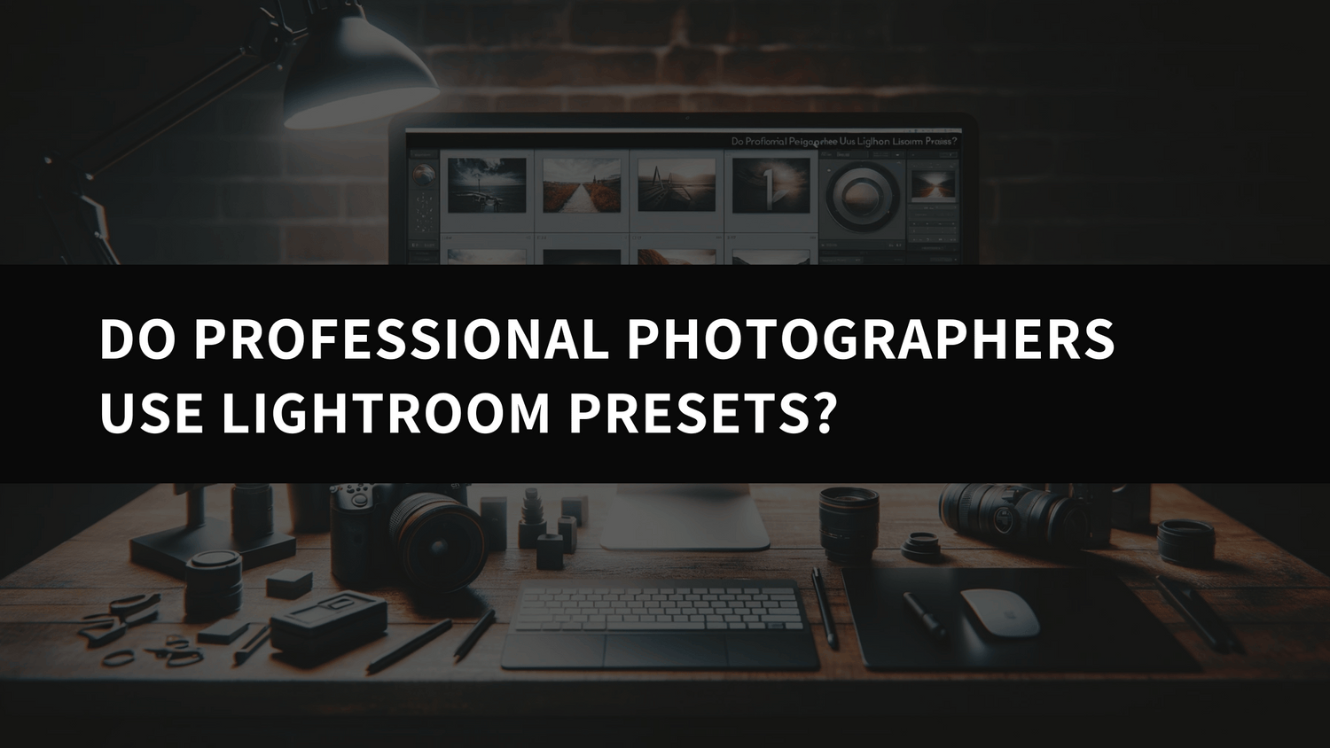 Do professional photographers use Lightroom presets? - AAA Presets