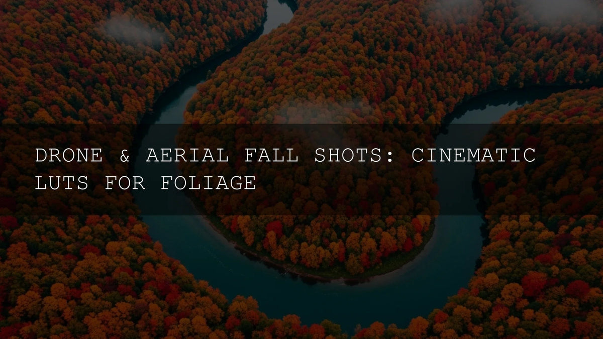 Elevate Your Drone Footage: Mastering Cinematic LUTs for Foliage - AAA Presets
