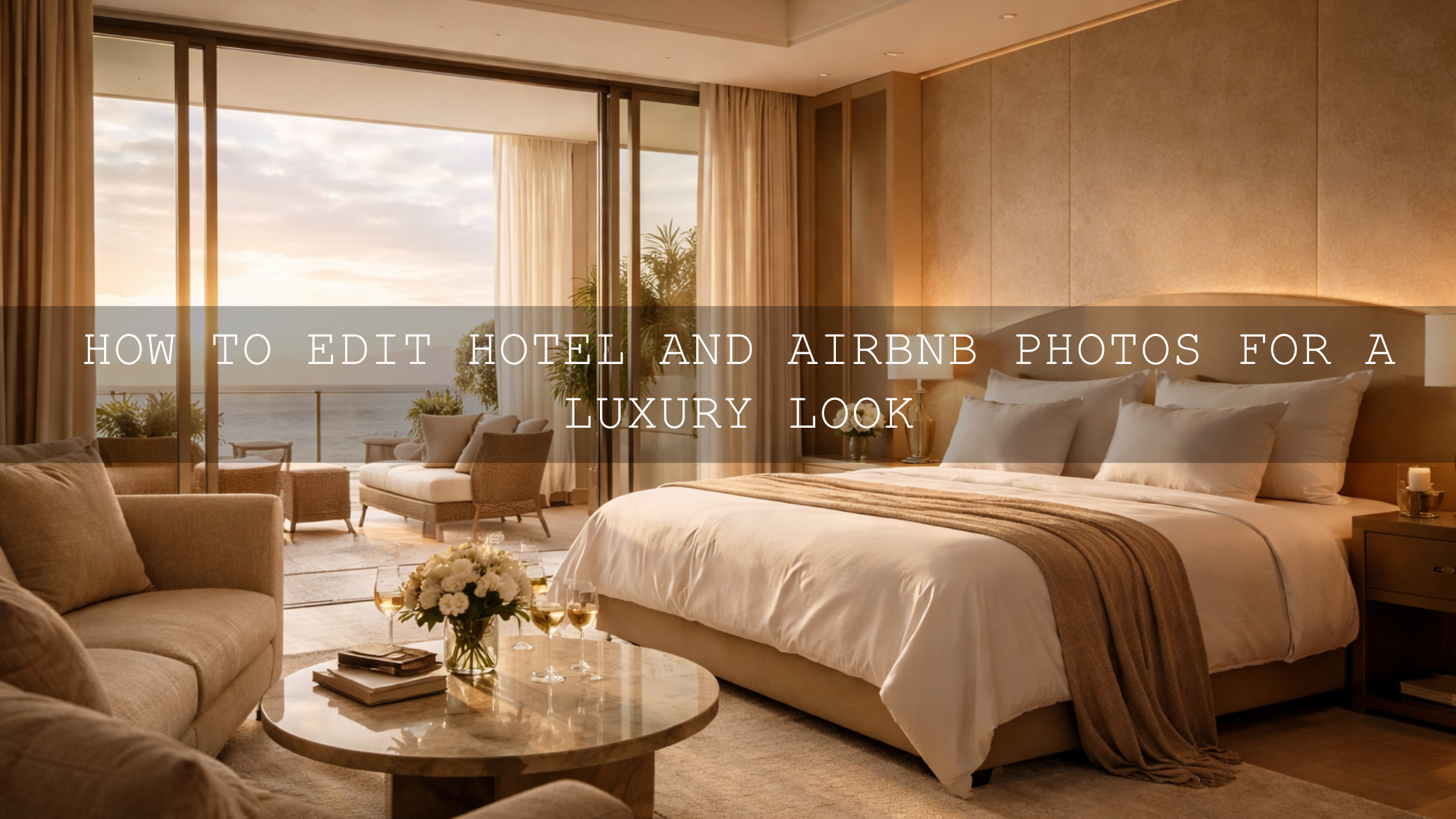 Elevate Your Listings: How to Edit Hotel & Airbnb Photos for a Luxury Feel in 2026
