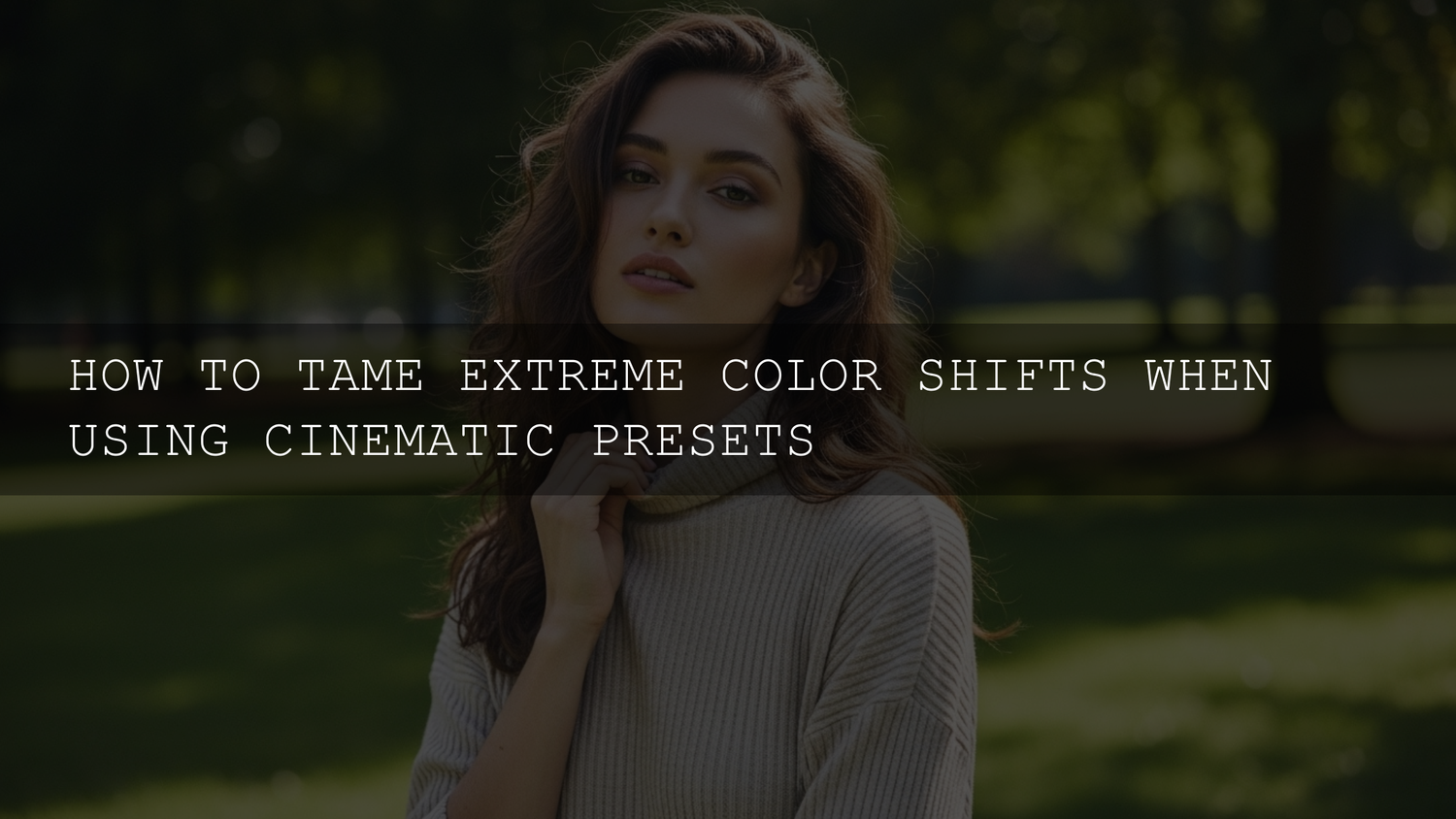 Beyond the Glitch: Mastering Extreme Color Shifts with Cinematic Presets