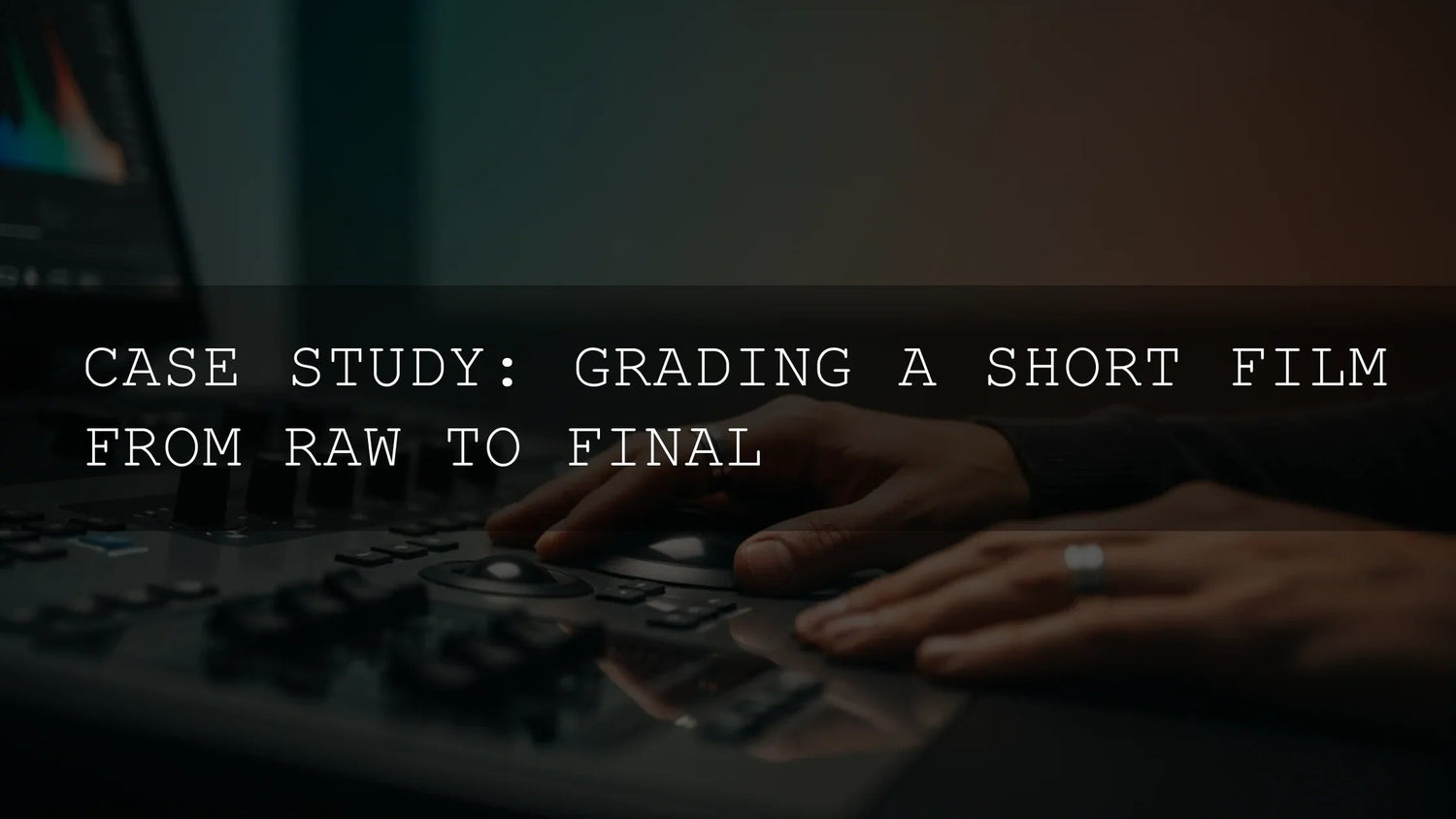 From Unseen Data to Unforgettable Story: A Deep Dive Case Study into Grading a Short Film from RAW to Final - AAA Presets