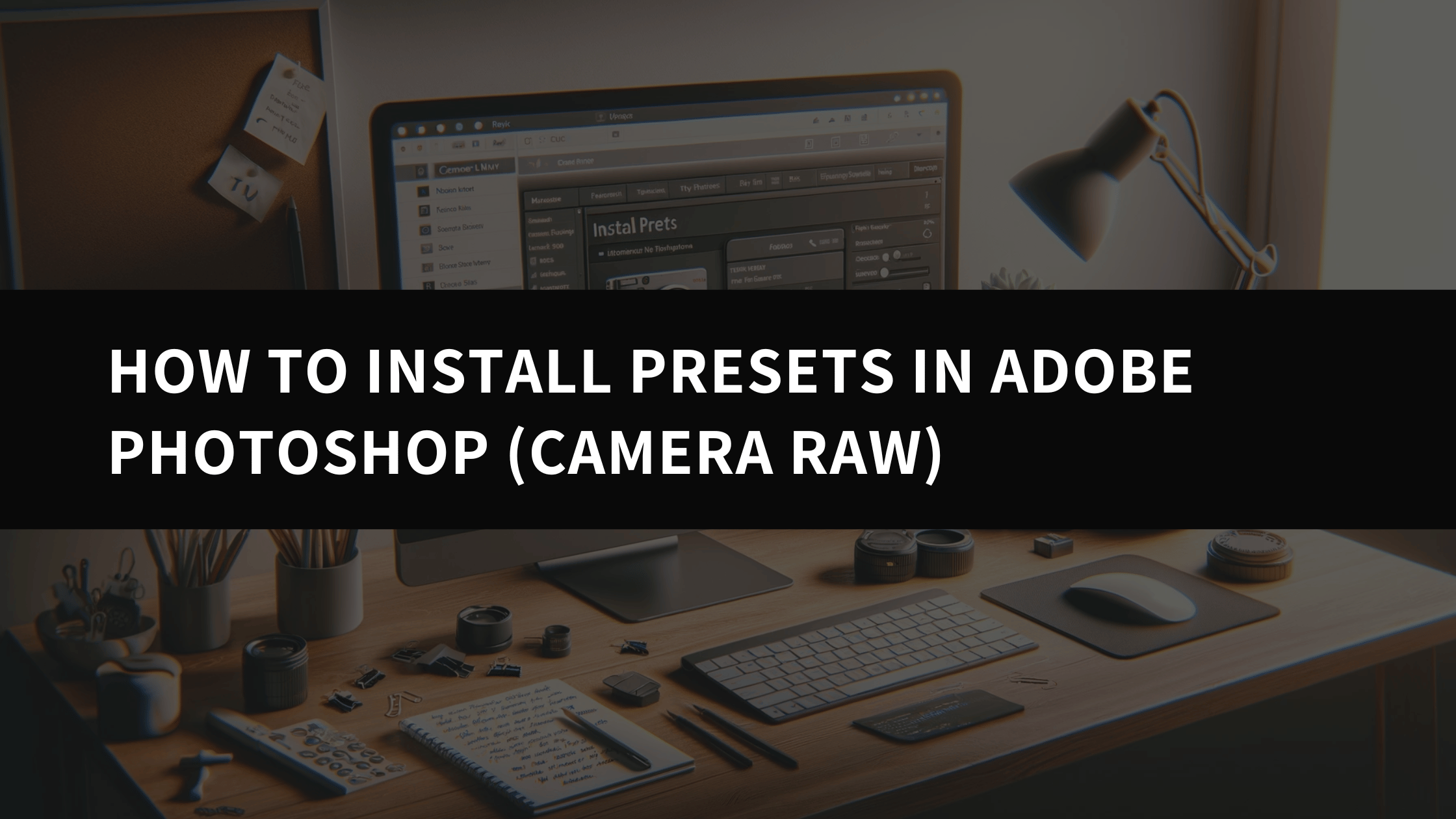 How to Install Presets in Adobe Photoshop (Camera Raw) - AAA Presets