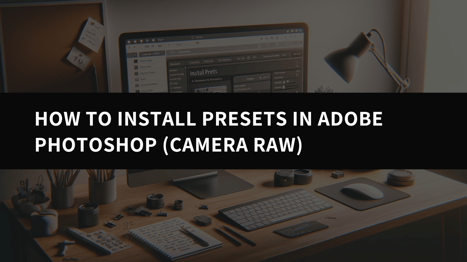 How to Install Presets in Adobe Photoshop (Camera Raw) - AAA Presets