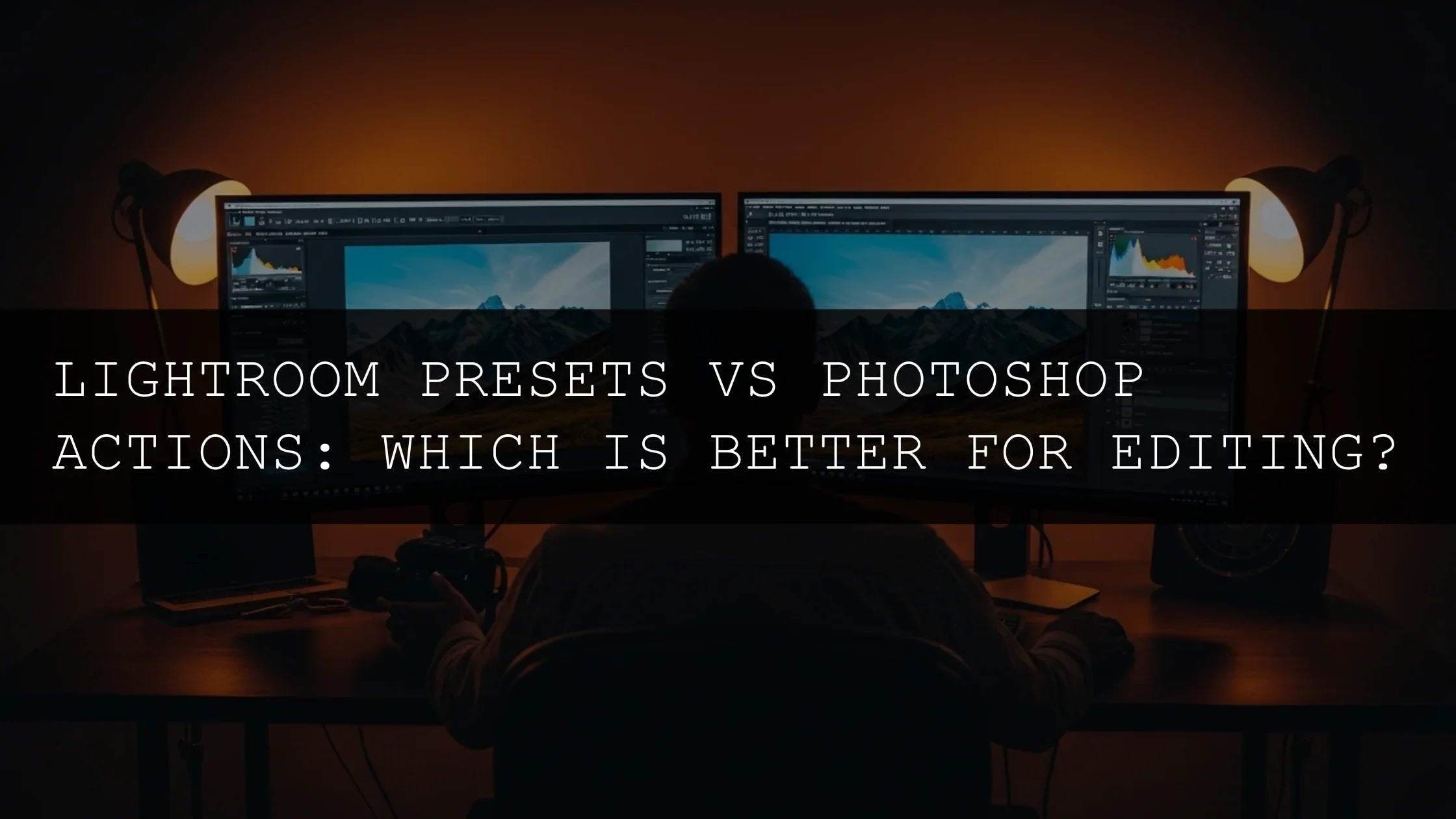 Lightroom Presets vs Photoshop Actions: Which Is Better for Editing? - AAA Presets