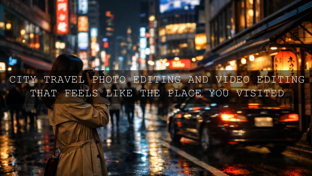 Mastering City Travel Photography: Editing Techniques for Content Creators in 2026