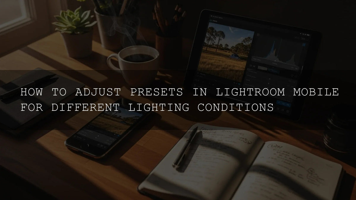 Mastering Lightroom Mobile Presets: Adapting to Any Lighting - AAA Presets